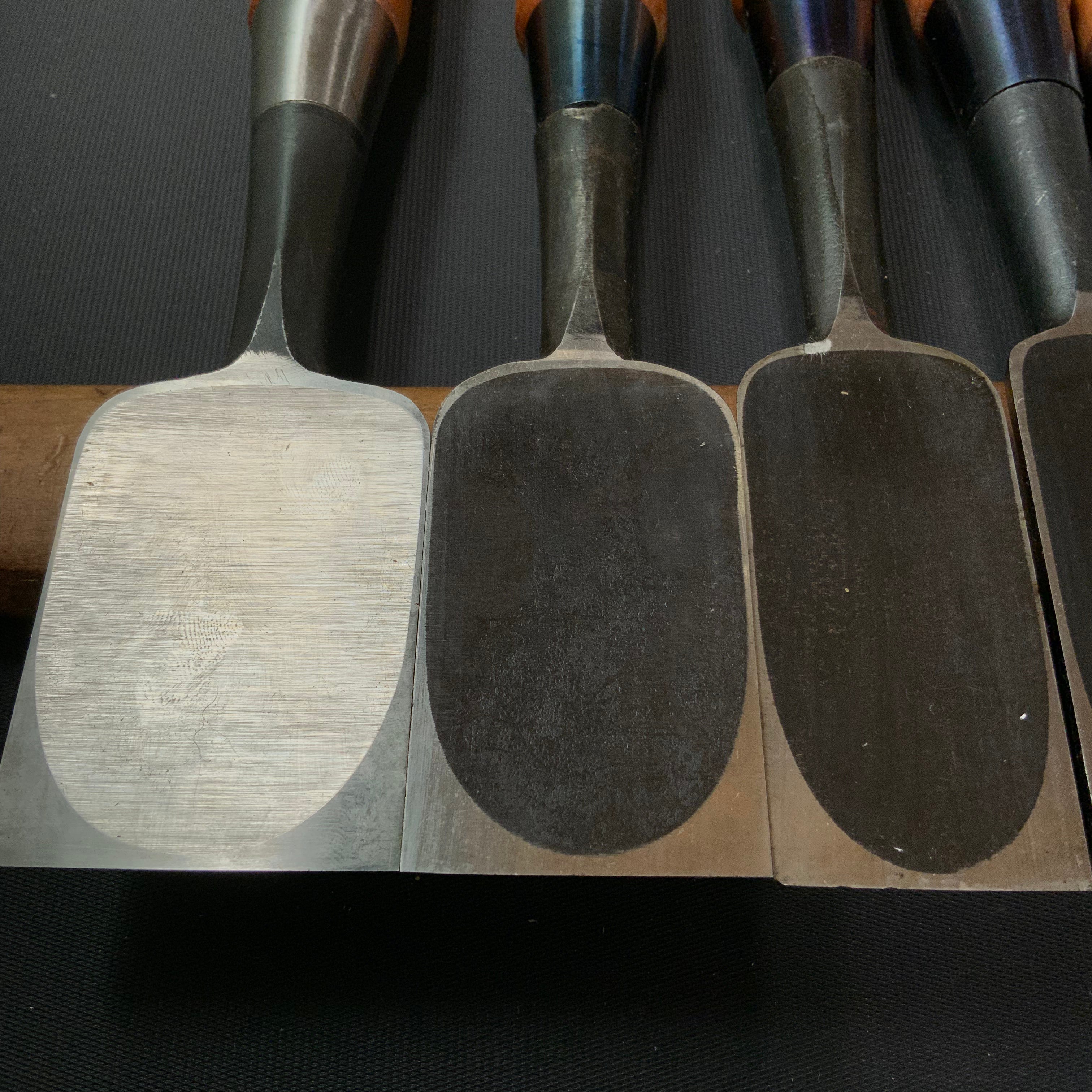 #M143 Mixed set for beginner Bench chisels set by unknown smith バラ鑿合わせ 初心者におすすめ 追入組鑿作者不明