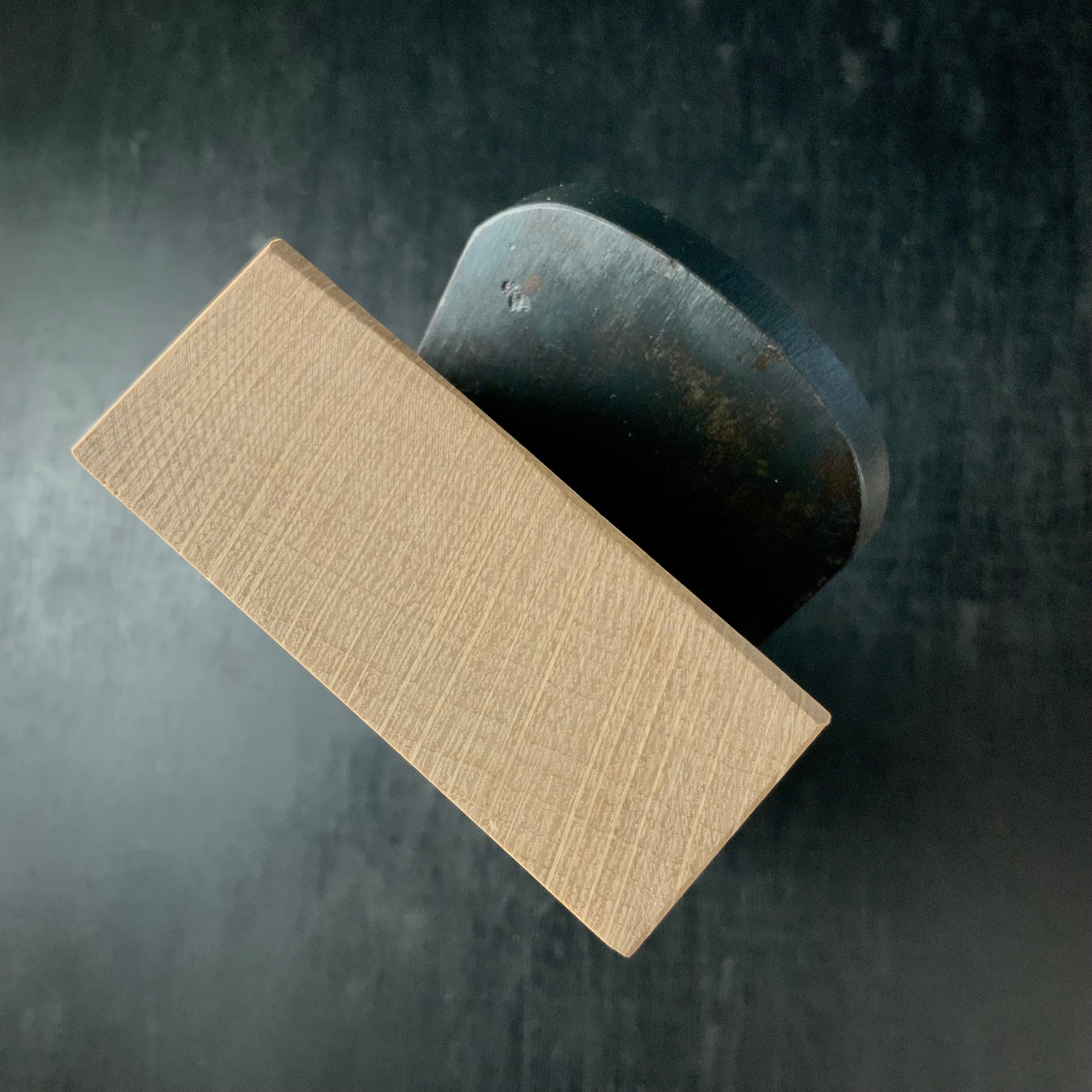 Old stock #2 Yabane Smoothing Plane (Kanna) by Ishido Master 石堂輝秀作 矢羽根 労働大臣賞受賞記念鉋 70mm