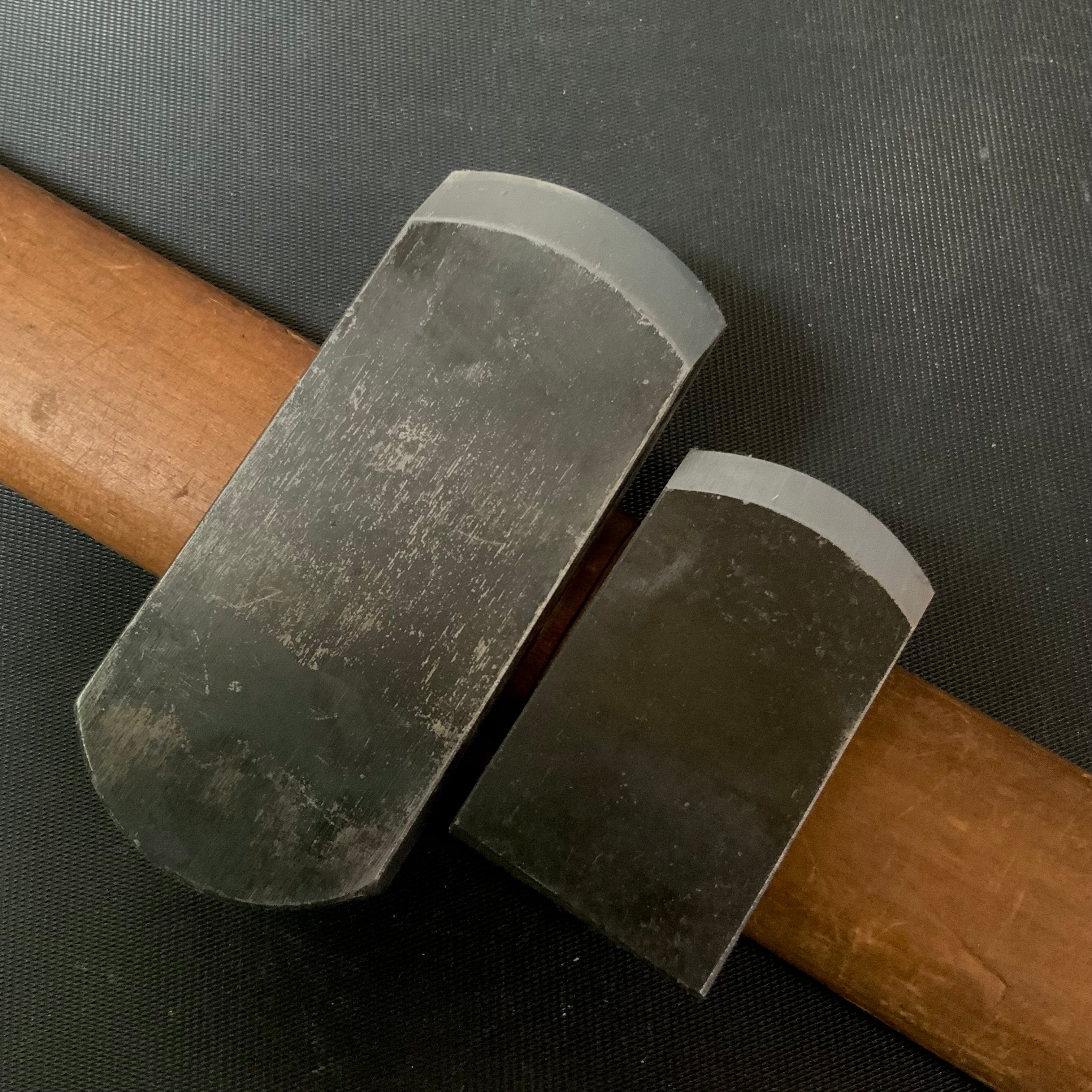 #2 Yoshitaka Mini Spoon bottom plane (Shihosori-Kanna) with white steel 義隆 豆四方反鉋 36,30mm