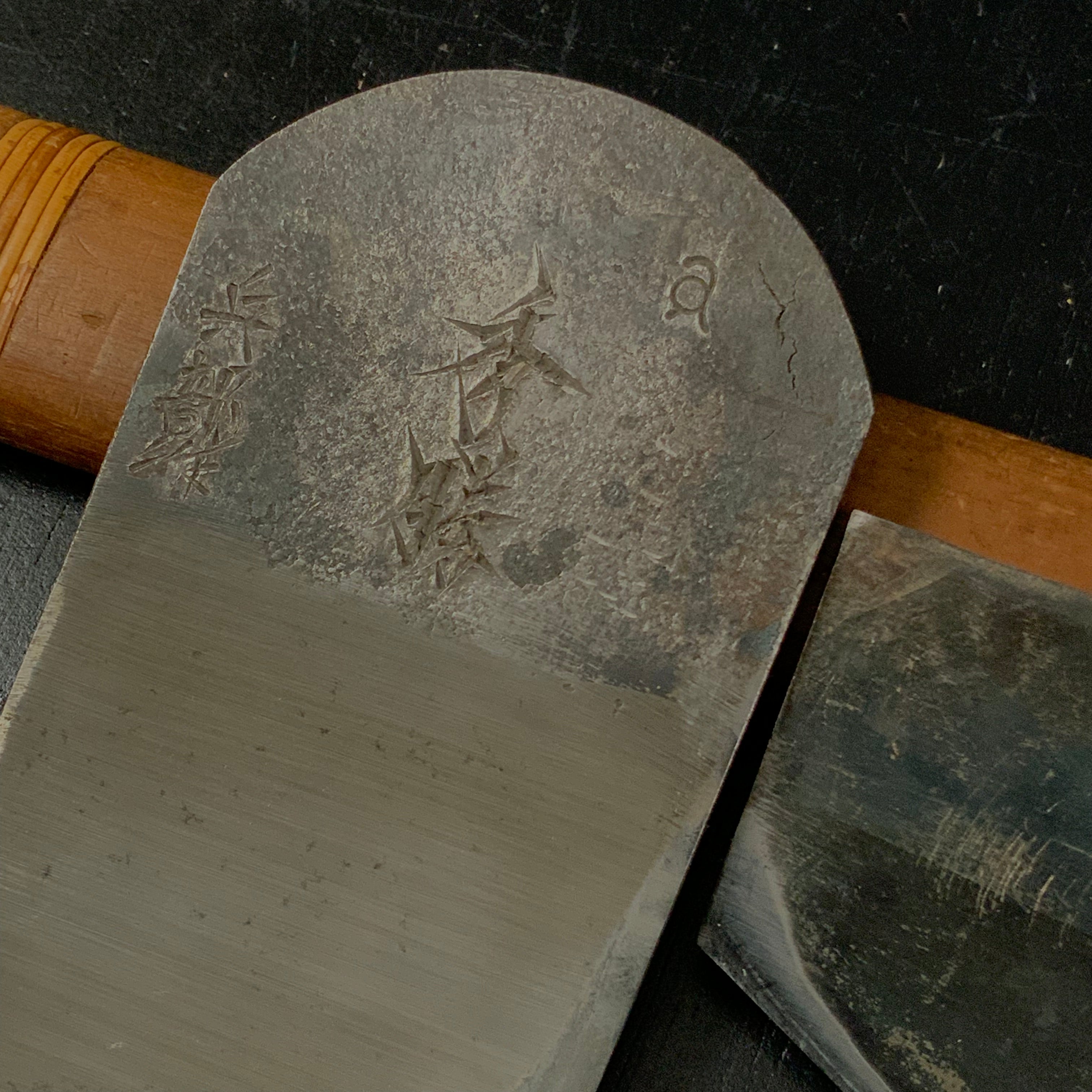 Old Stock Hyobu Big Rabbet Planes Right 掘出し物 大際鉋 右 秀勝 兵部 本仕込み 65mm