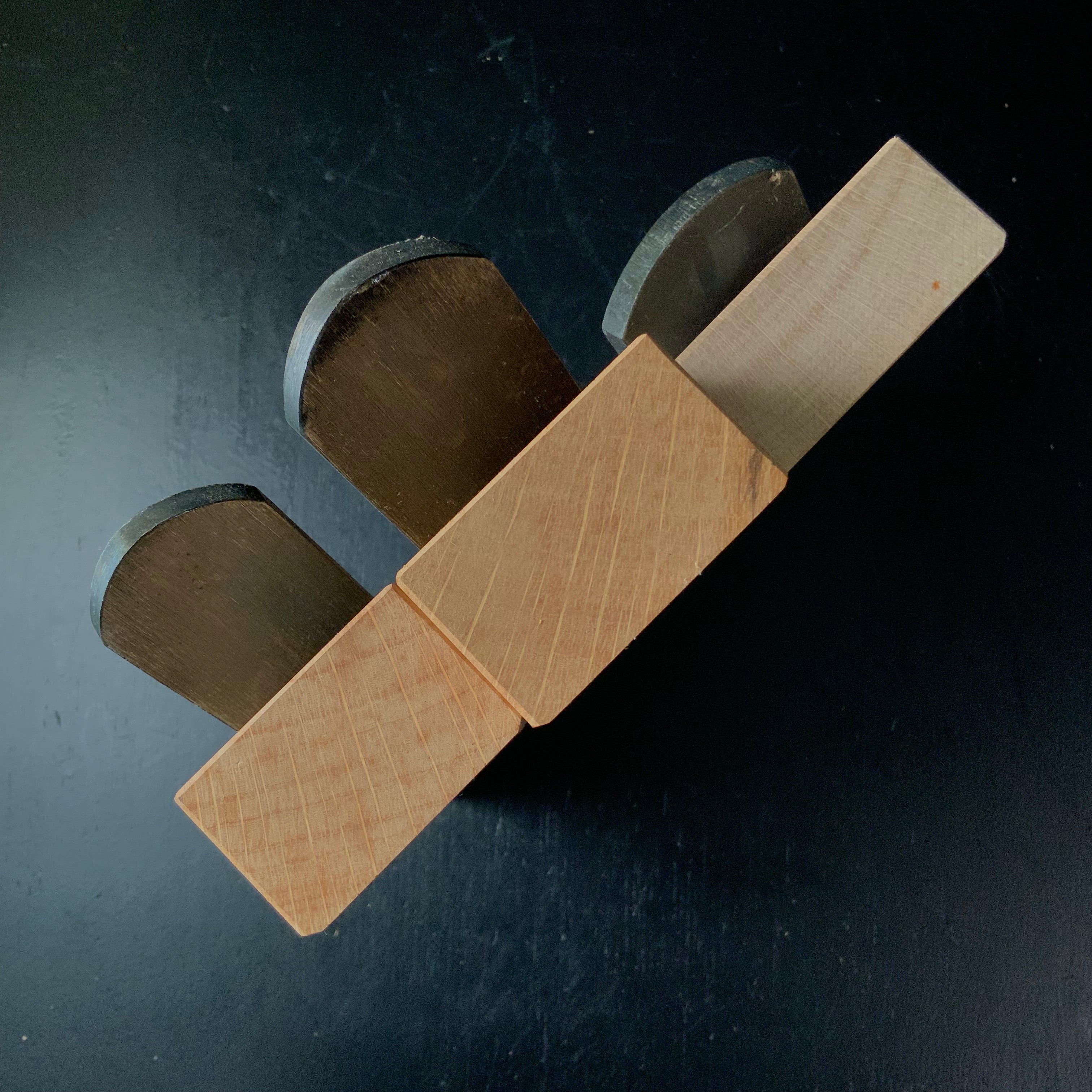 Old stock Mini Flat Plane with Blue Steel 掘出し物 廣重 豆平鉋 青紙鋼 36mm/42mm/48mm