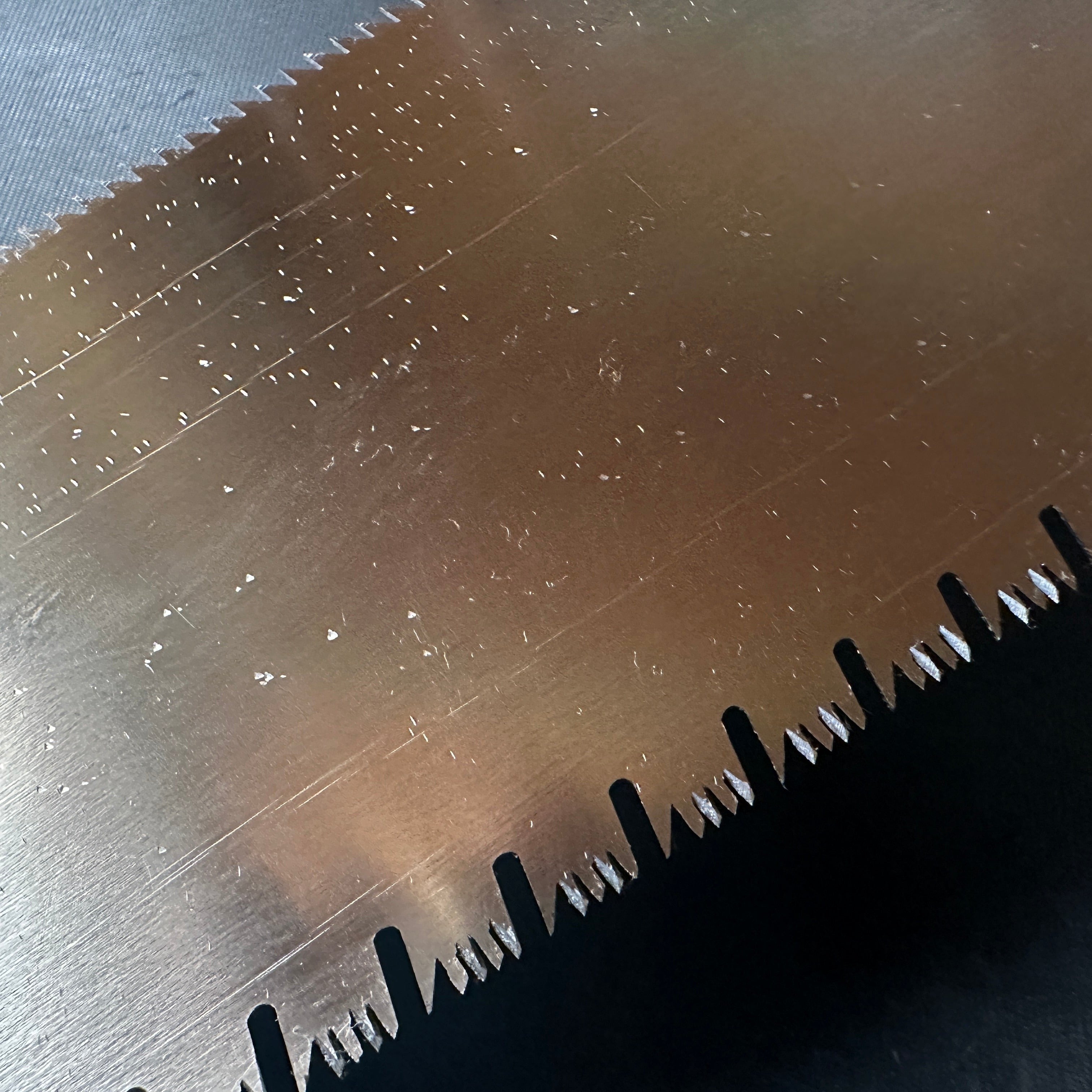 #63 Nagakatsu Double Edge (Ryoba) Saw with Eddy Type Handles For Hard Wood 長勝鋸 両刃鋸 渦巻き柄 広葉材用 250mm