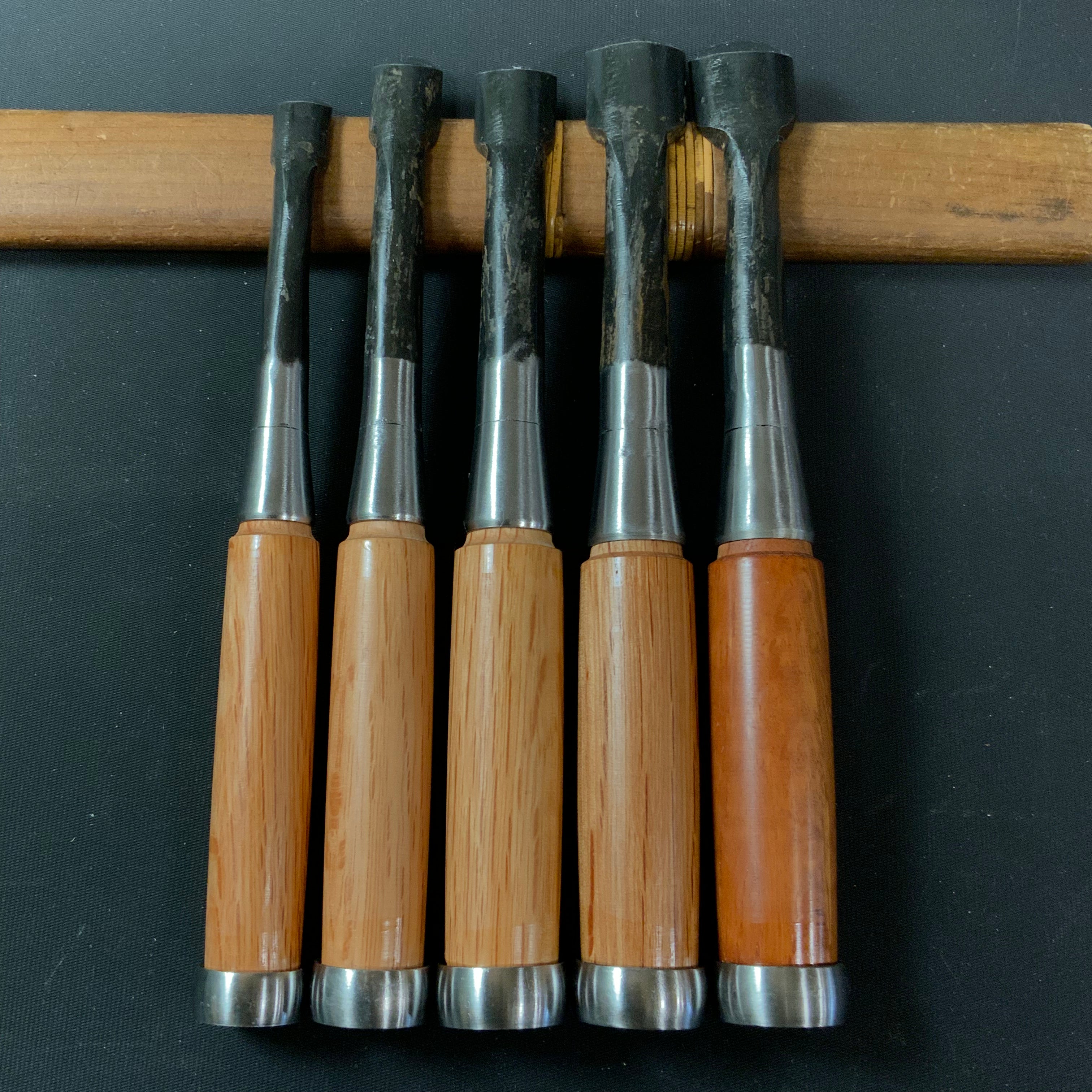 Koyamaichi Spoon chisels Carving chisels 小山市 丸曲鑿 12・15・18・21・24mm