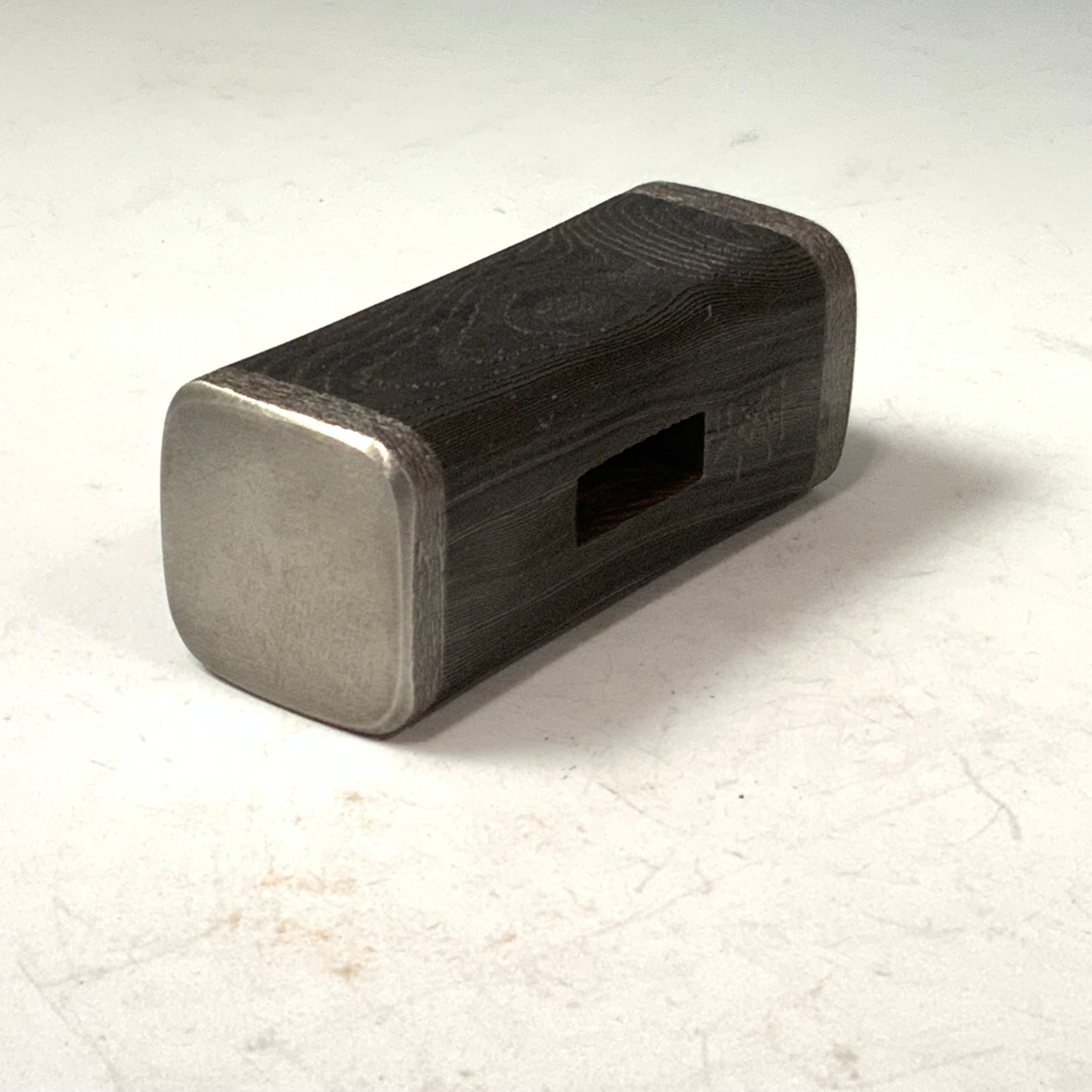 Sozen Square Daruma Hammers Suminagashi finish 素全 四角ダルマ玄翁 墨流し仕上