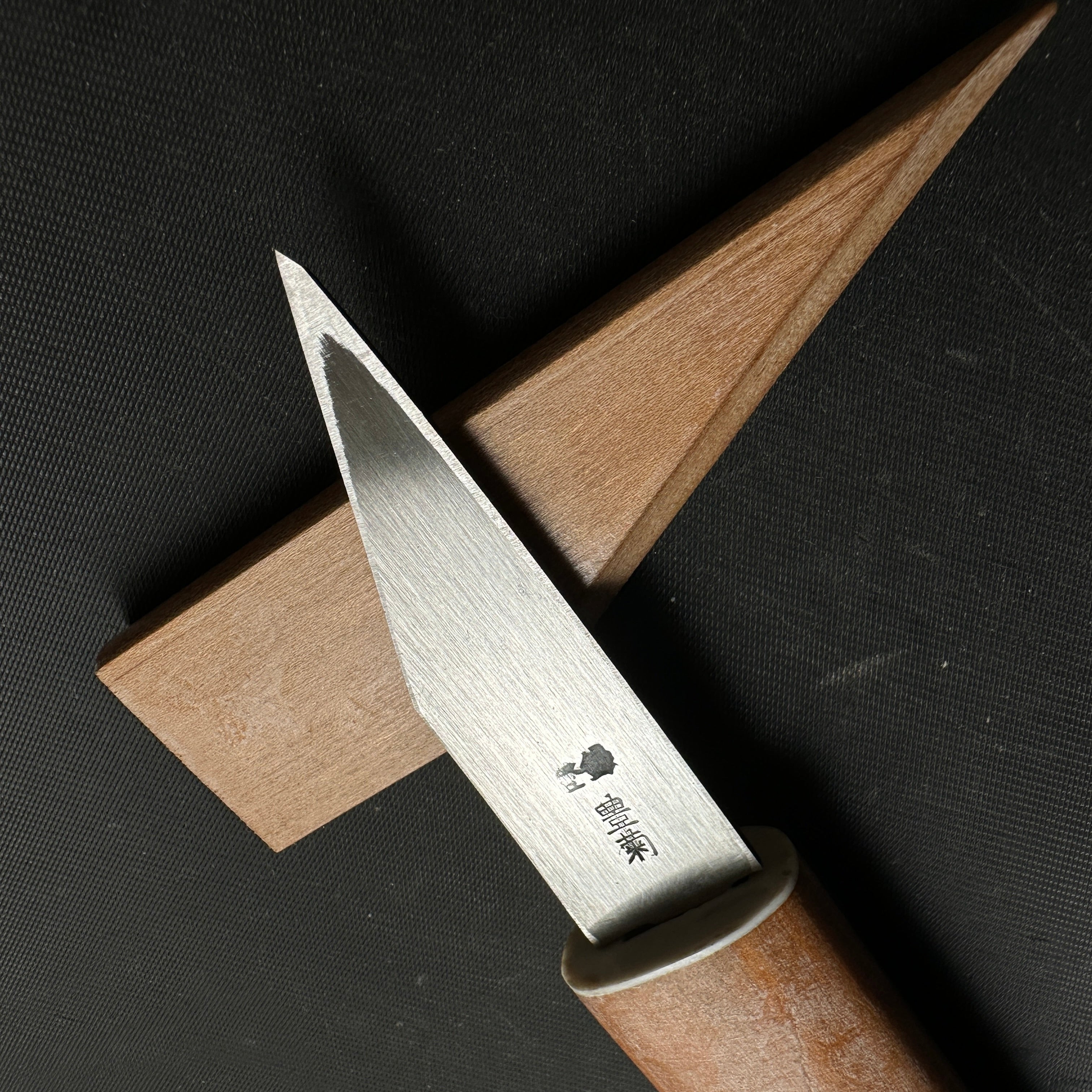 Old stock Toyokiku Kiridashi Kokatana Right 掘出し物 豊菊 横手小刀 右 21mm