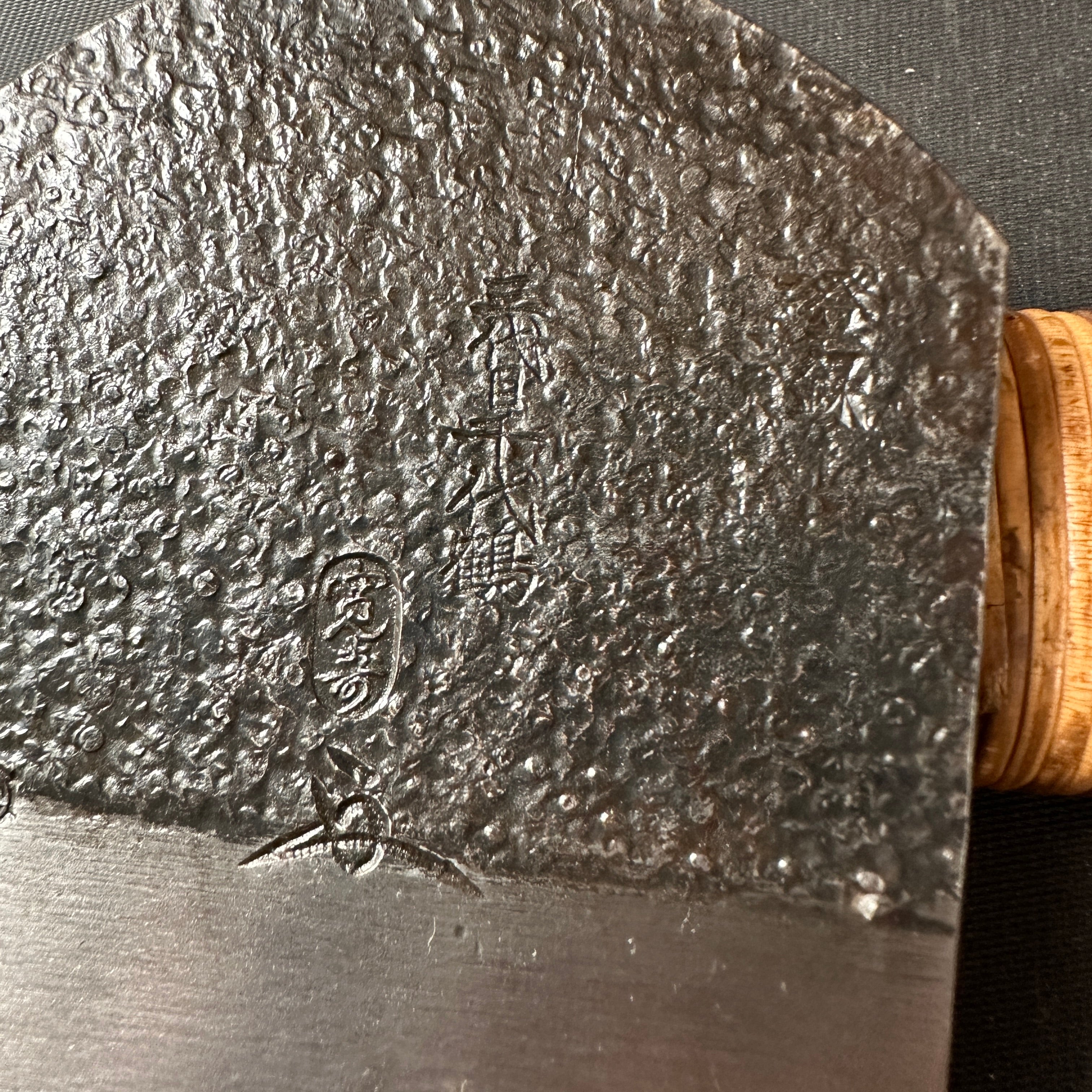 Old stock #2 Kanju Smoothing Plane by Chiyotsuru Nobukuni 掘出し物 三代目千代鶴作 寬寿 仕上げ鉋 70mm No.43461