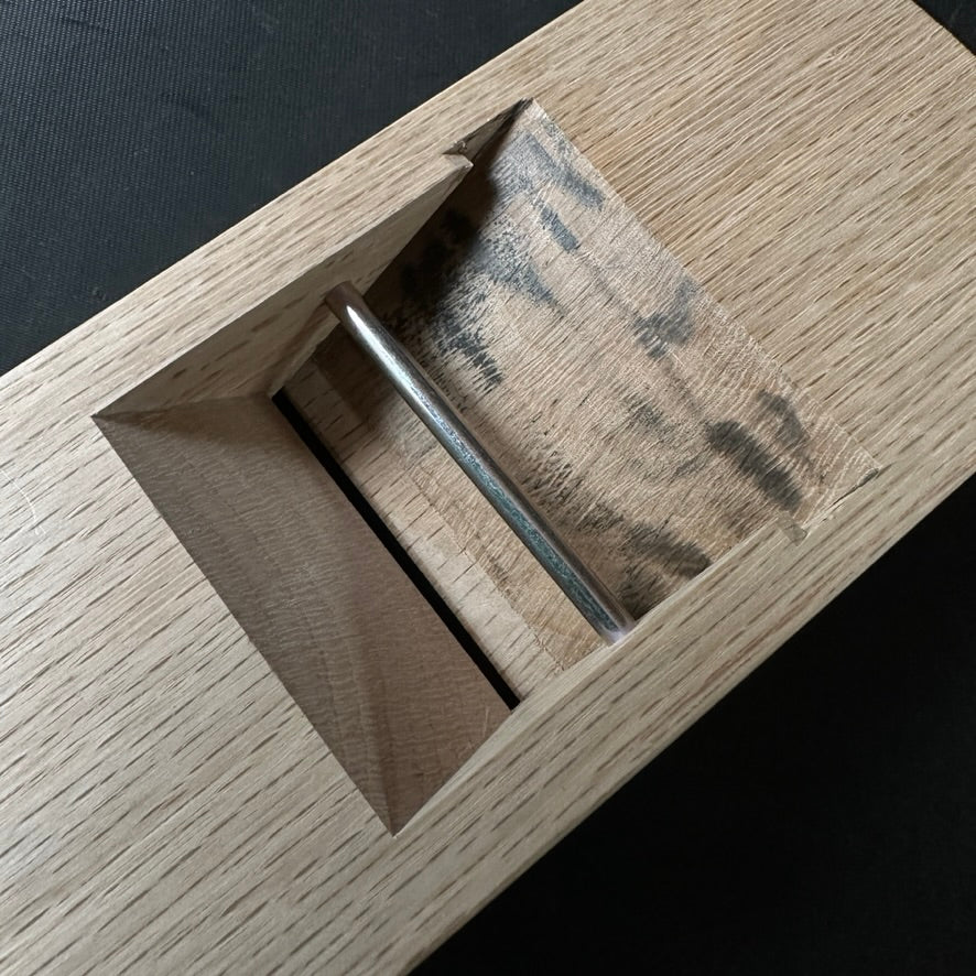 Used Muga Smoothing Plane (Kanna) by Chiyotsuru Nobekuni 中古 千代鶴延国作 千三代 無我 仕上げ鉋 70mm