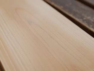 Woodworking Scraper by Bessho Jiro Square 1.2mm thick / 別所二郎作 木工用スクレーパー スクエア型 1.2mm厚