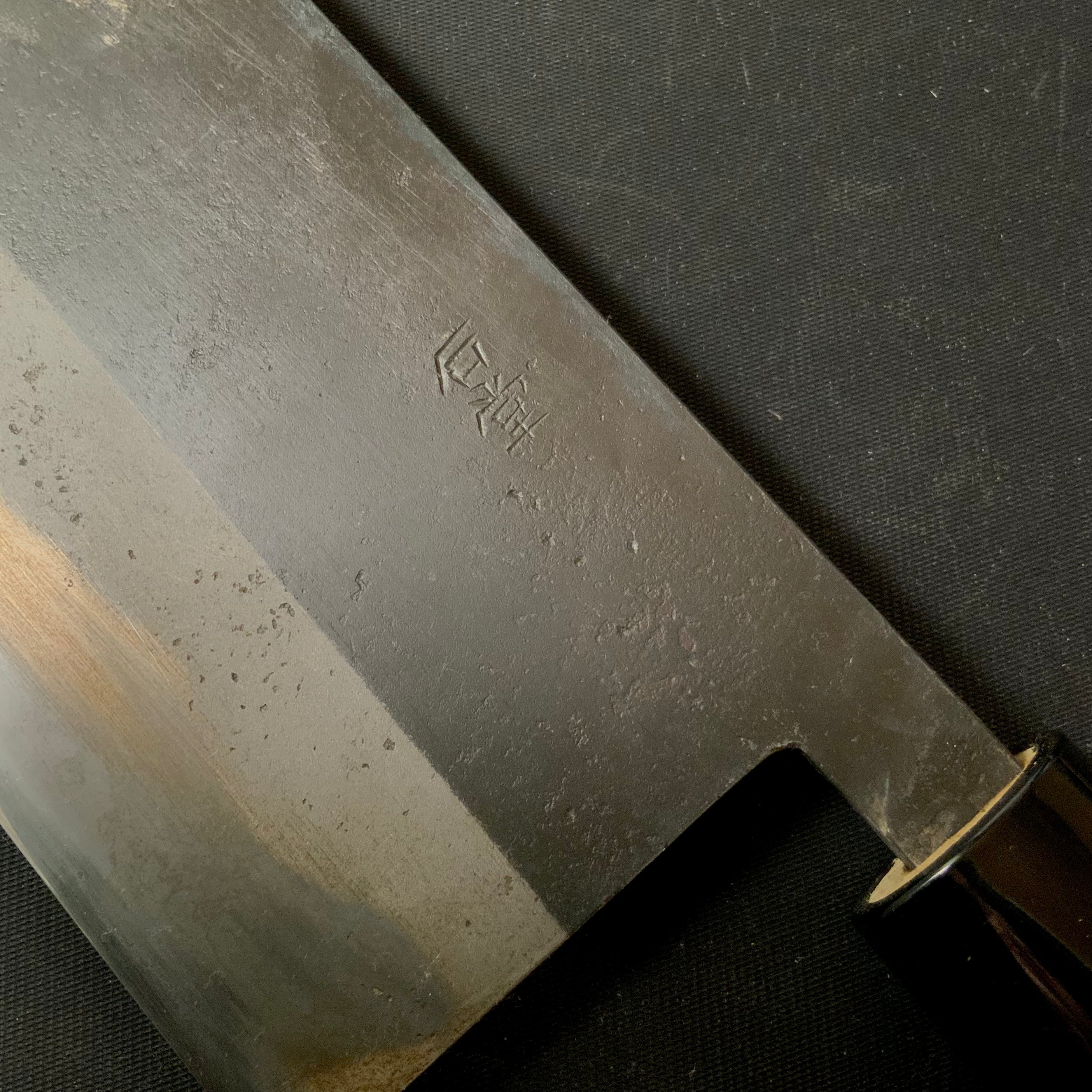 Old stock Ishido Sobakiri Bocho 掘出し物 石堂 蕎麦(そば)切り包丁 230mm