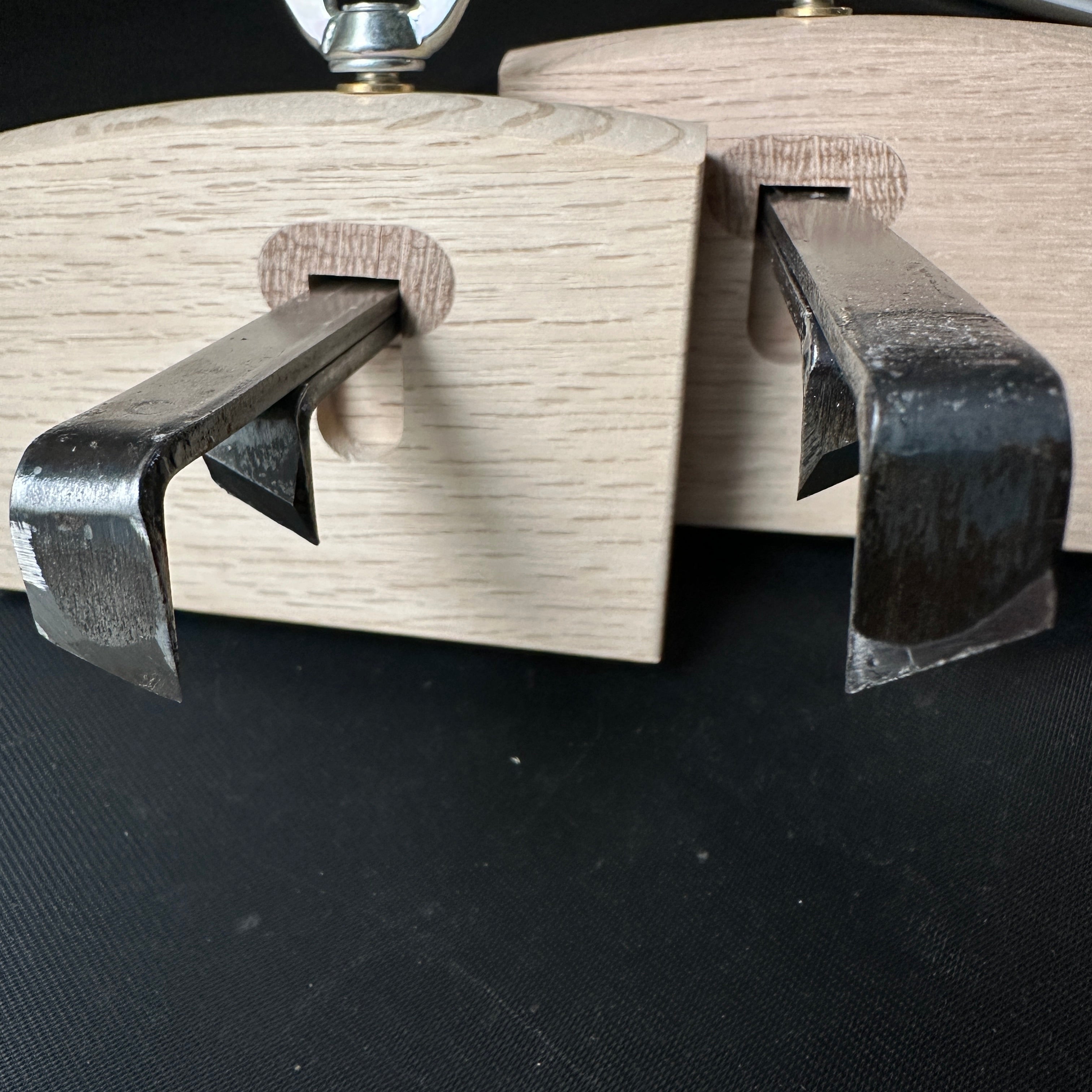 Yubido Marking gauge wide body with two scribing rods 優美堂 鎌毛引幅広 Kebiki