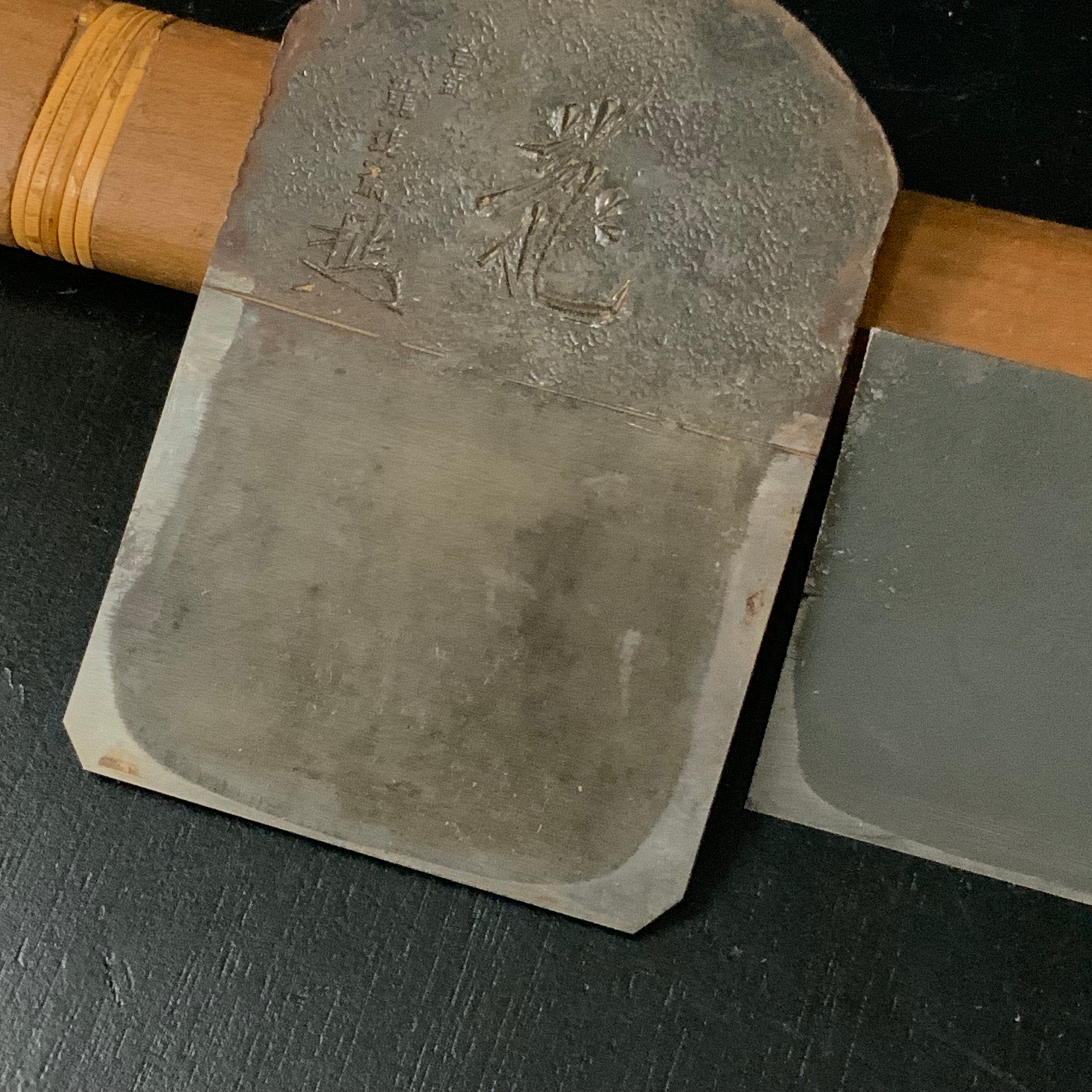 Riyu Used Smoothing Plane by Tsutsumi Tomoichi 中古品 堤朋一 龍 仕上鉋 70mm