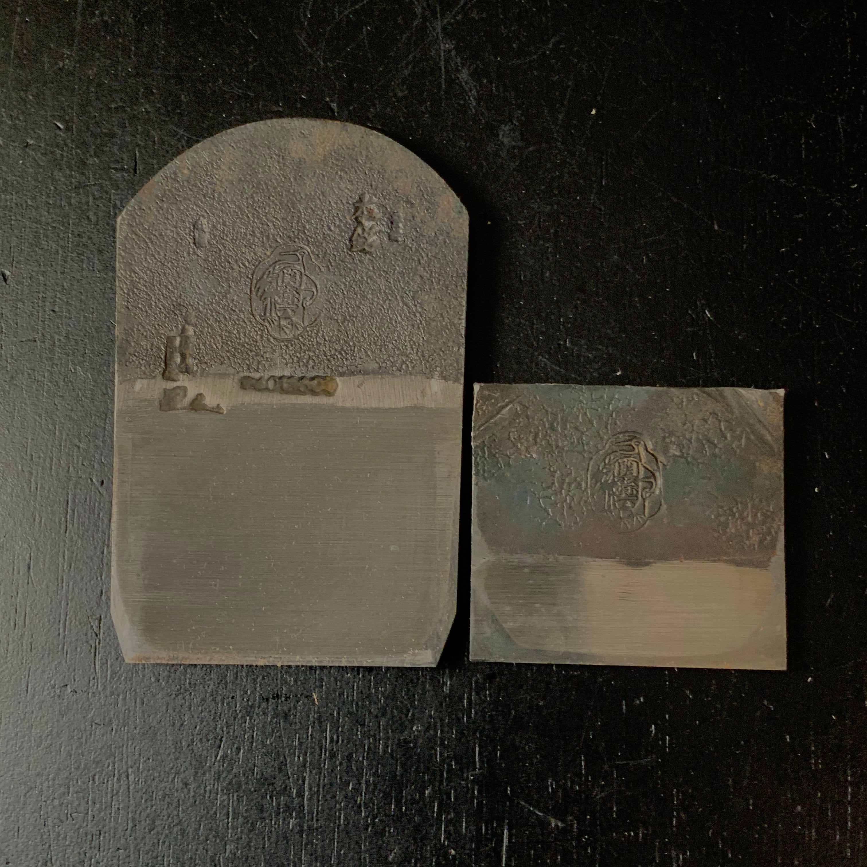 Old stock Sekimagoru #3 Smoothing Plane(Kanna) by Sekikawa Rinkichi 掘り出し物 関孫六 関川林吉作 口包台 本仕込 仕上げ鉋 黒檀口埋台 70mm