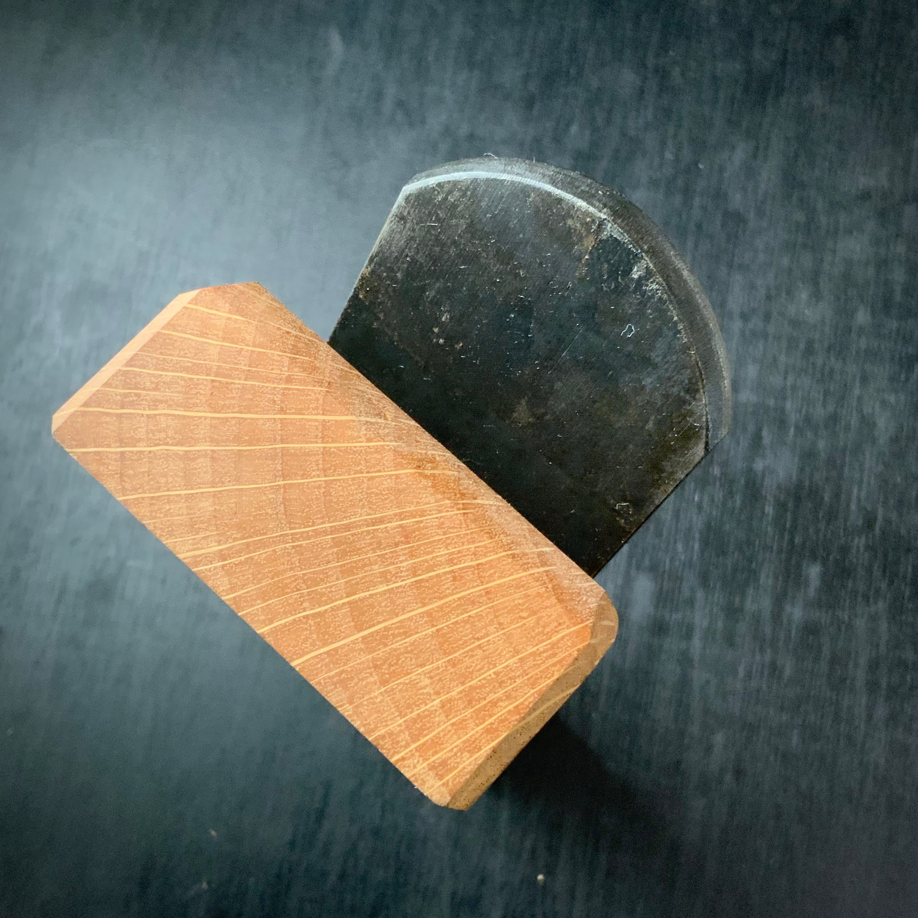 Old stock Masamine Smoothing Plane by Usuikengo 掘出し物 碓氷健吾作 正峯 仕上げ鉋 58mm