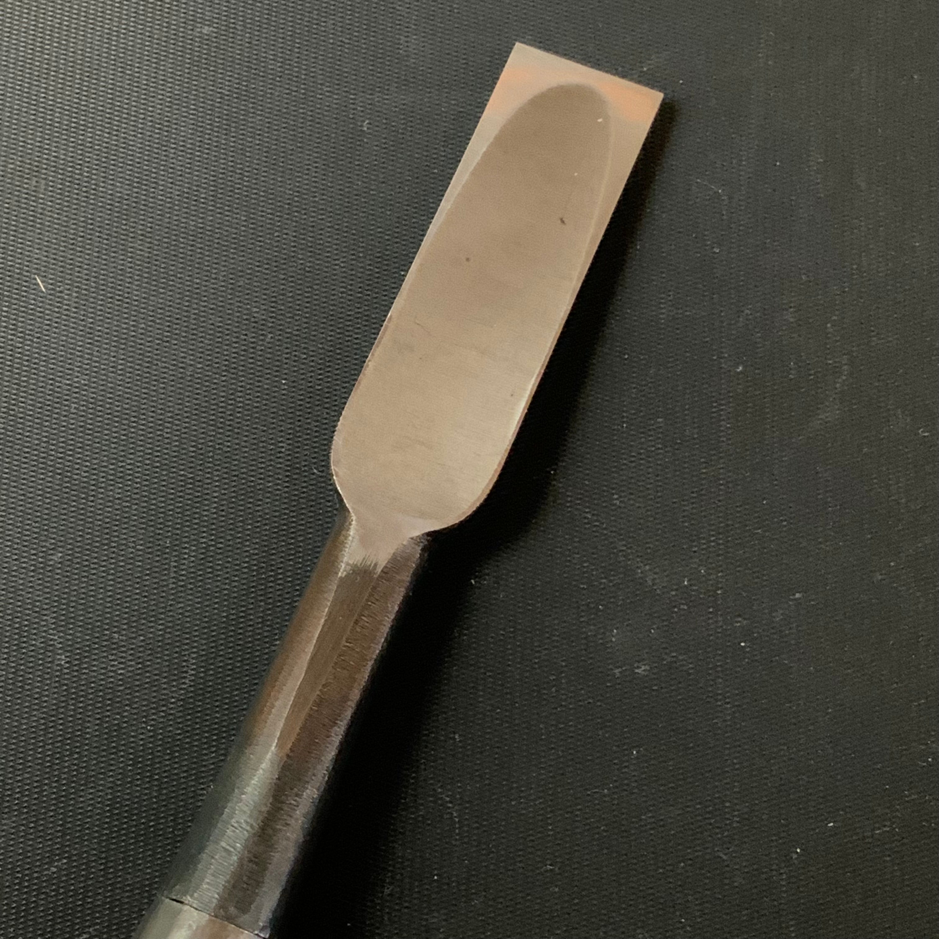 Tasai Fusetsu Bench chisels (Oirenomi) with blue steel Takugara 田斎風雪作 追入鑿 拓柄 18mm