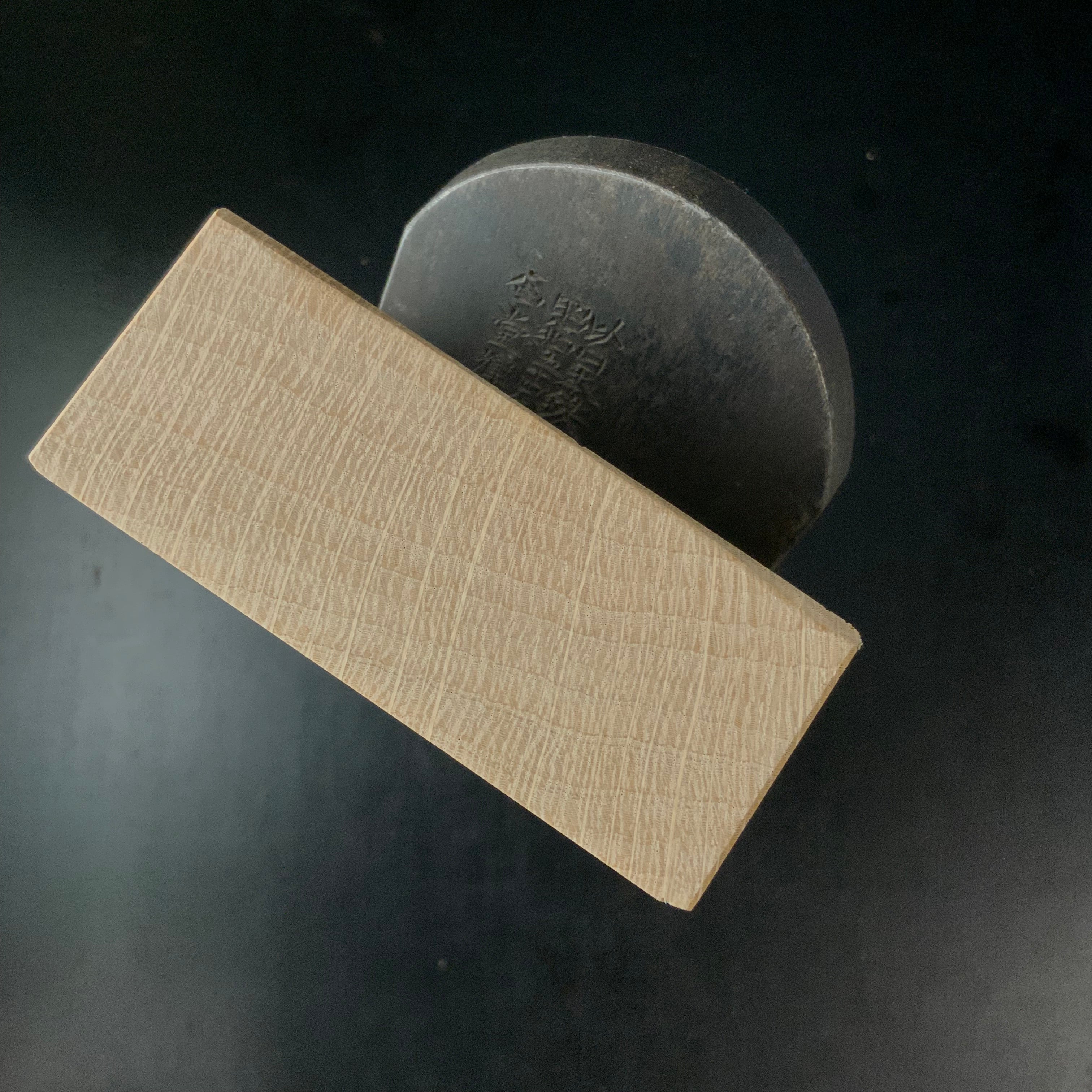 Old stock Smoothing Plane (Kanna) by Ishido Master 掘出し物 石堂輝秀作 仕上げ鉋 70mm(Made in 1979・昭和54年3月製作)