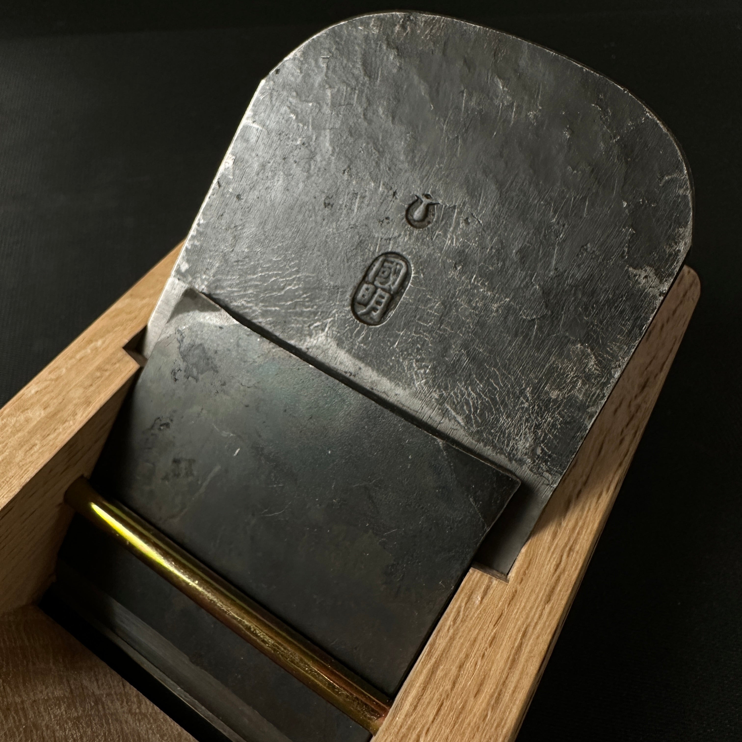 Kuniaki Smoothing Plane 65mm(Kanna) by Nakano Takeo with Super steel 中野武夫作 仕上げ鉋 国明 特殊スーパー鋼 65mm