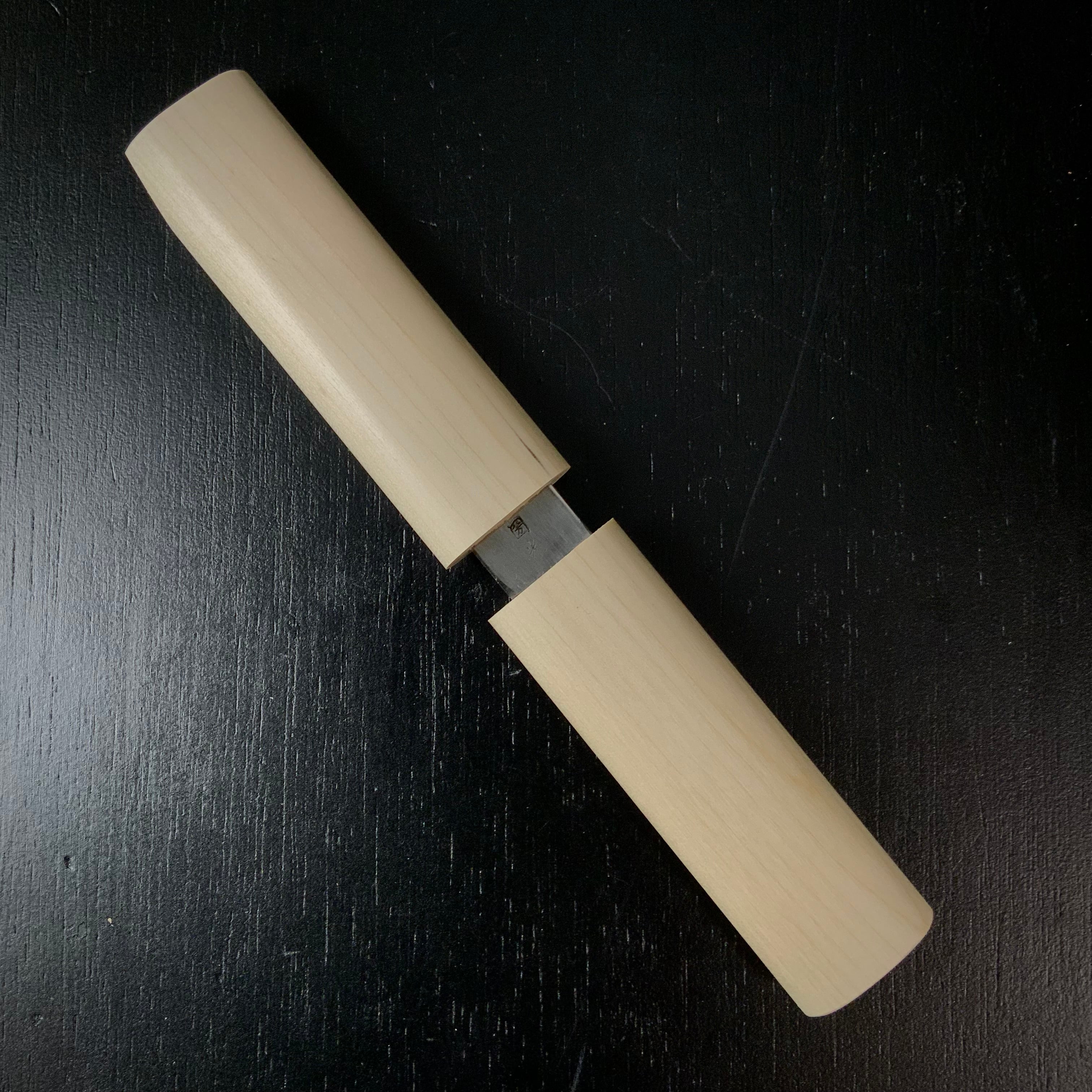 Baishinshi Kunimitsu Kokatana kiridashi type 梅心子圀光 手工小刀 極上 鞘付き 76mm