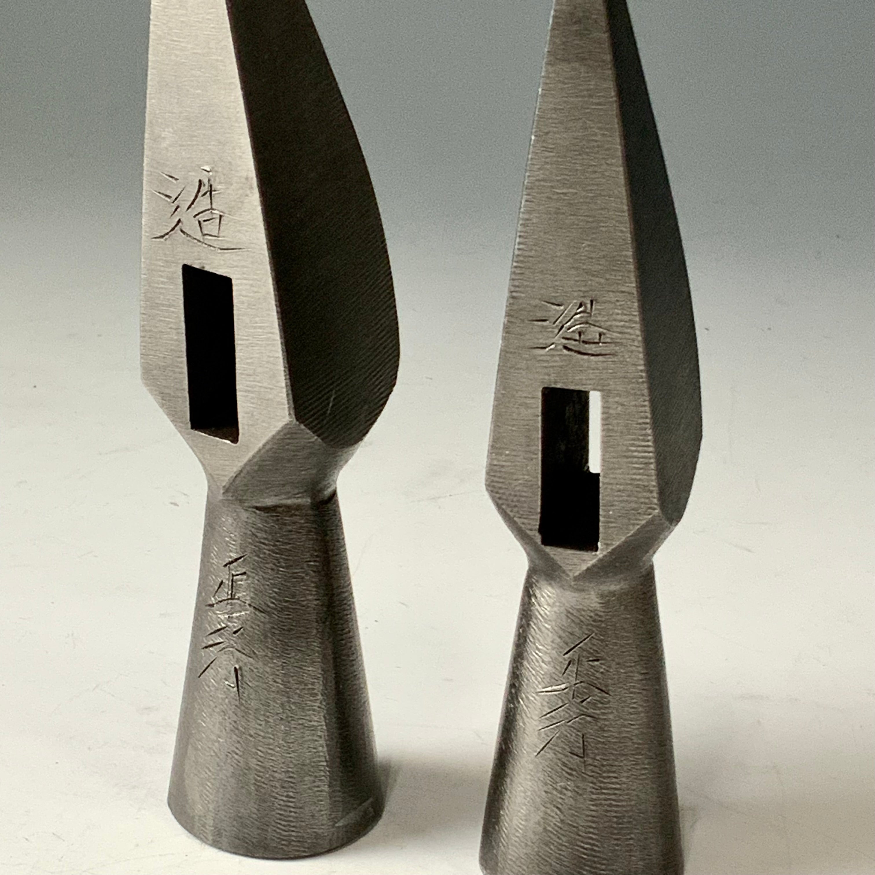 Doshinsai Masatsura Funate File finish Hammers 道心斎正行 馬場正行氏作 鋼付 舟手玄翁 ヤスリ仕上げ