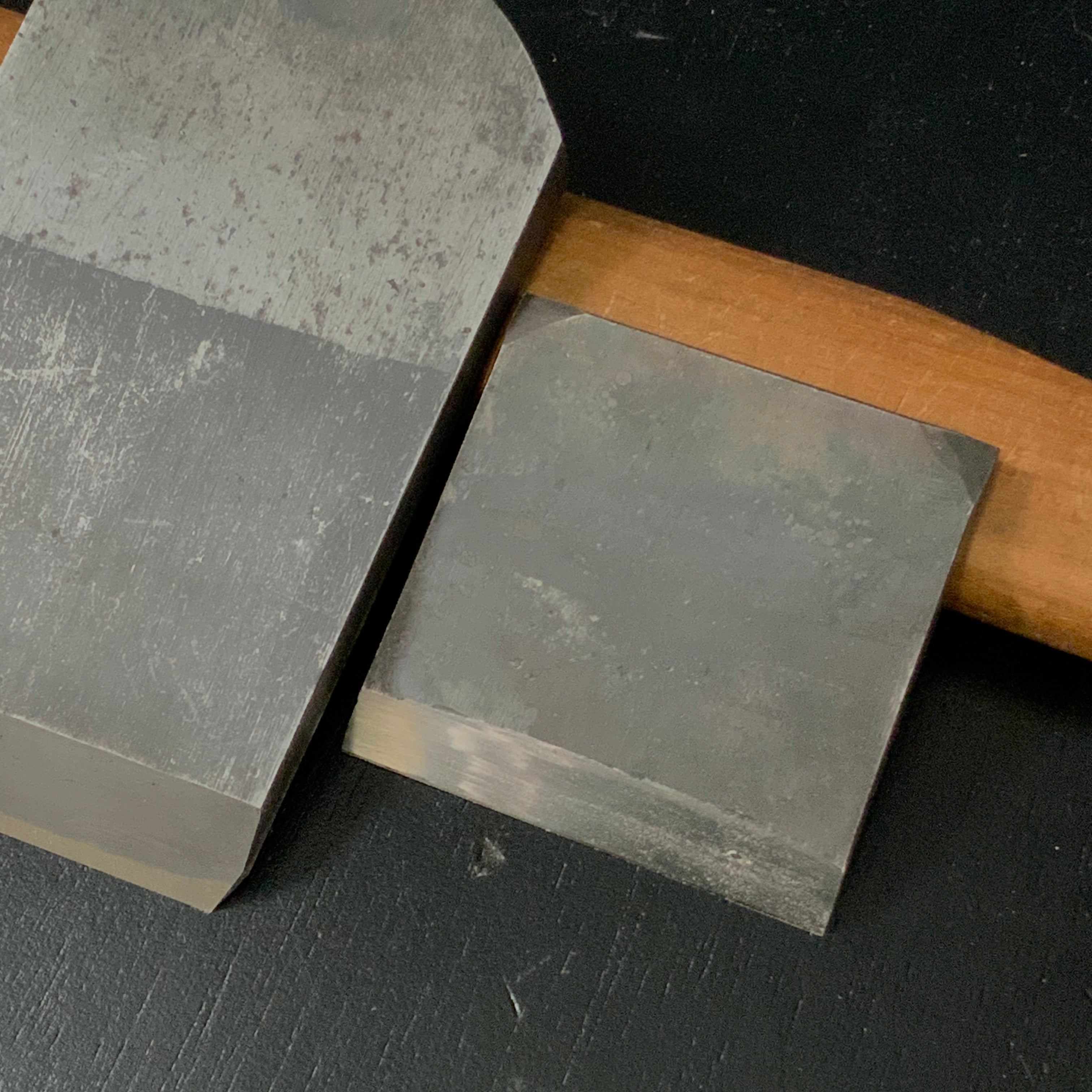 second class goods Hironobu Smoothing Plane (Kanna) by Ishido Master 石堂輝秀作 博信 矢羽根鉋 仕上げ鉋 65mm