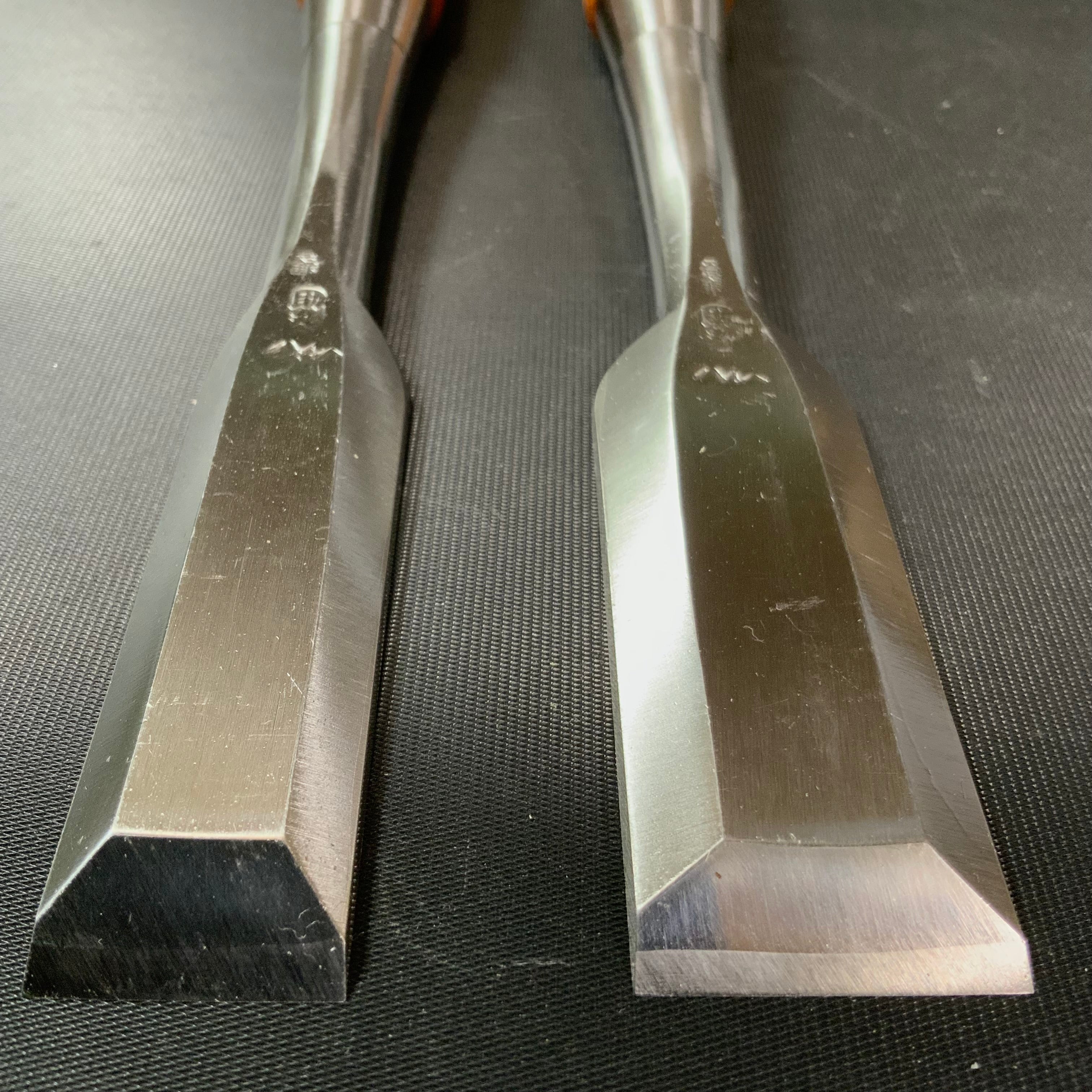 Sukemaru 4th High-Speed Steel Shorter Timber Chisels by Usui Yoshio 四代助丸 碓氷淑郎 ハイス中叩き鑿 Chu-Tatakinomi