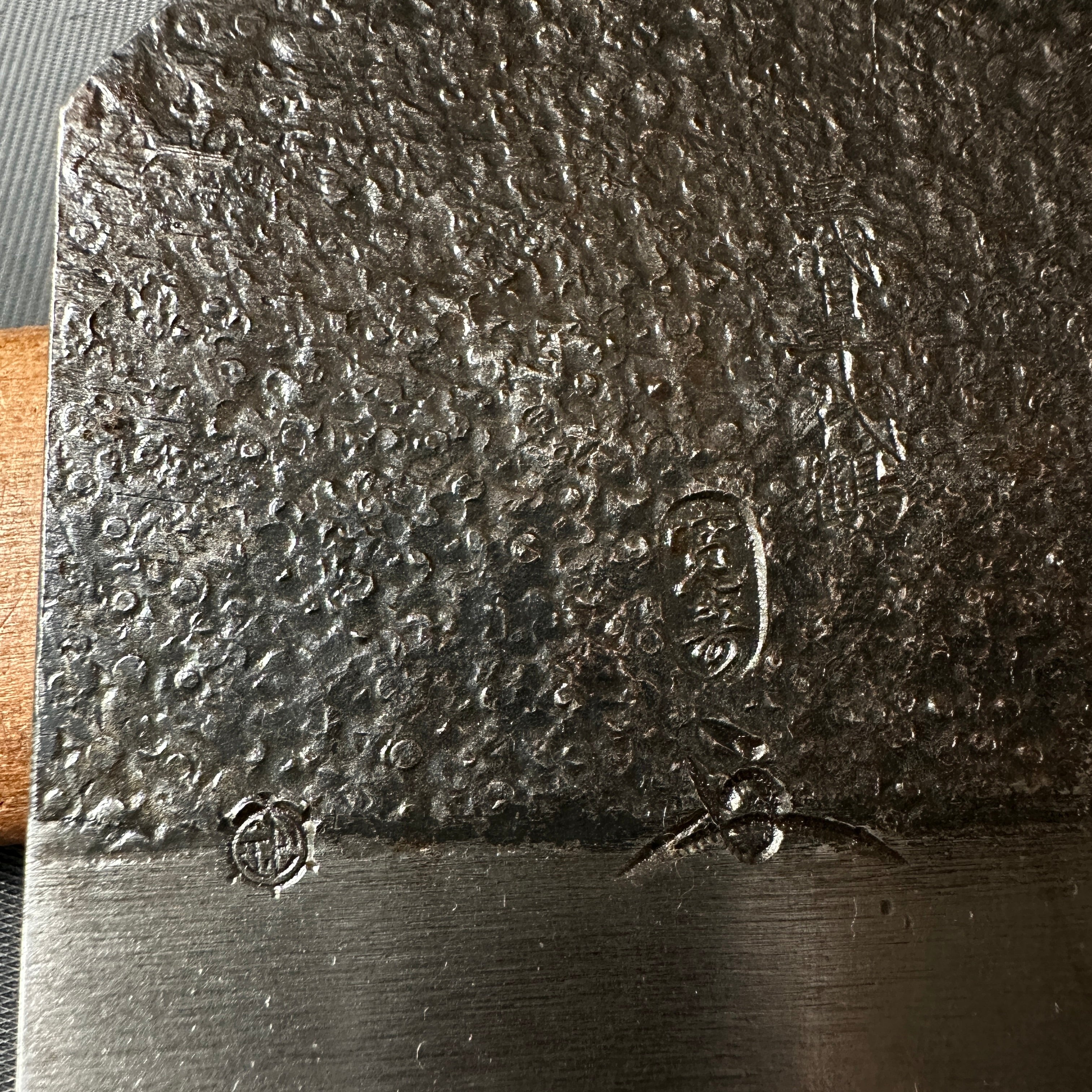 Old stock #2 Kanju Smoothing Plane by Chiyotsuru Nobukuni 掘出し物 三代目千代鶴作 寬寿 仕上げ鉋 70mm No.43461