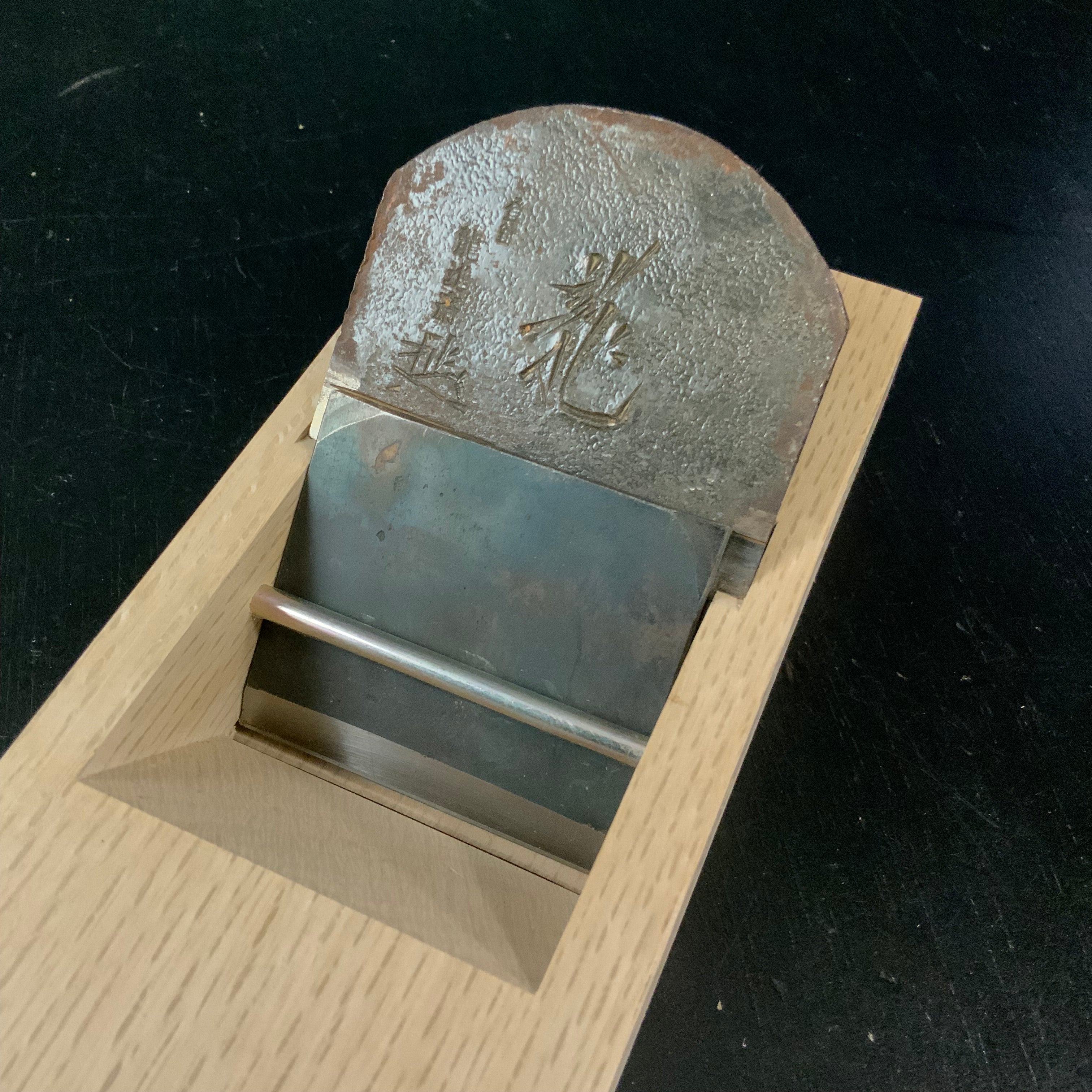 Riyu Used Smoothing Plane by Tsutsumi Tomoichi 中古品 堤朋一 龍 仕上鉋 70mm