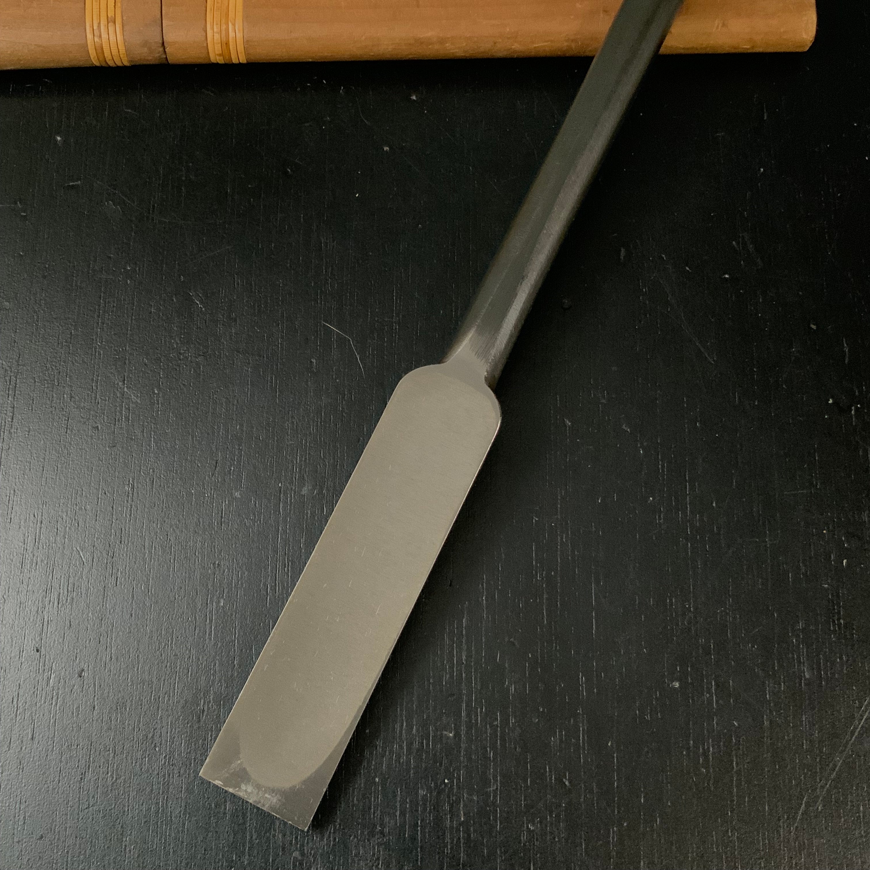 Tasai Slick Chisels (Anayanomi) with Japanese white oak 田斎作 面取香の突 穴屋鑿 白樫柄 30mm