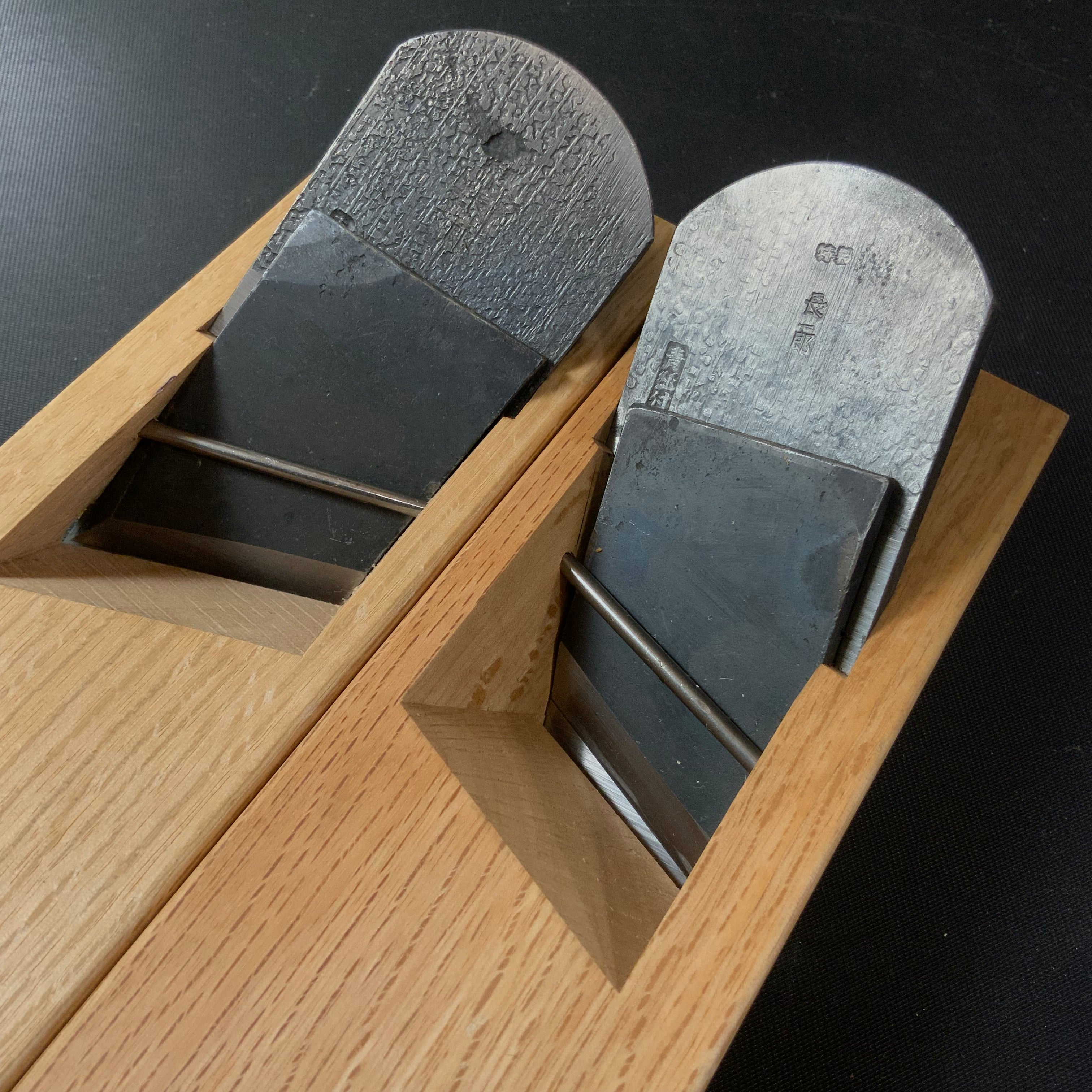 Ready to use Kuniaki Rabbet Plane ( Kiwa Kanna) with Blue steel 國明 際鉋 青紙鋼 48mm