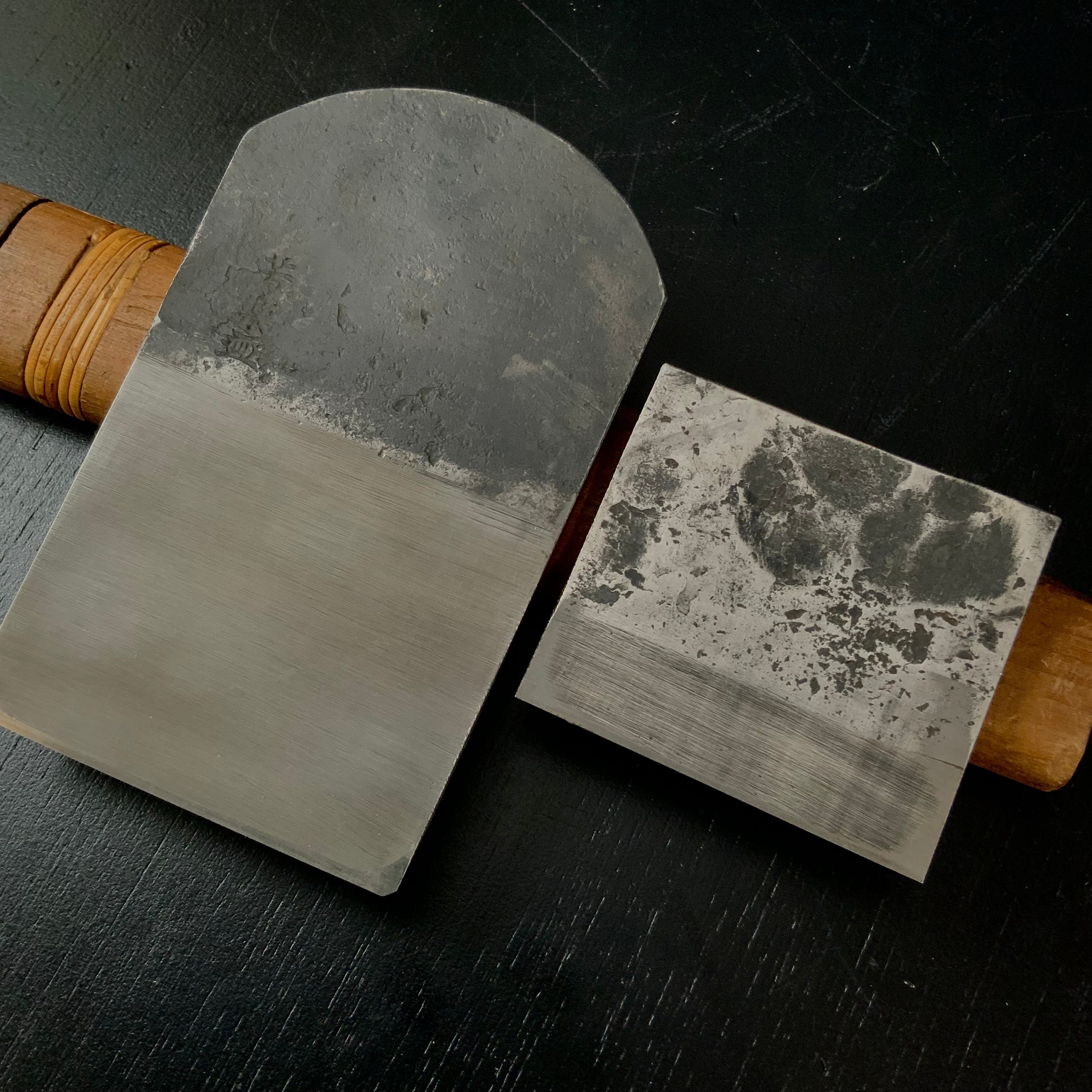 Old stock Smoothing Plane (Kanna) by Yamamoto 掘出し物 三代目 山本芳博作 仕上げ鉋 70mm