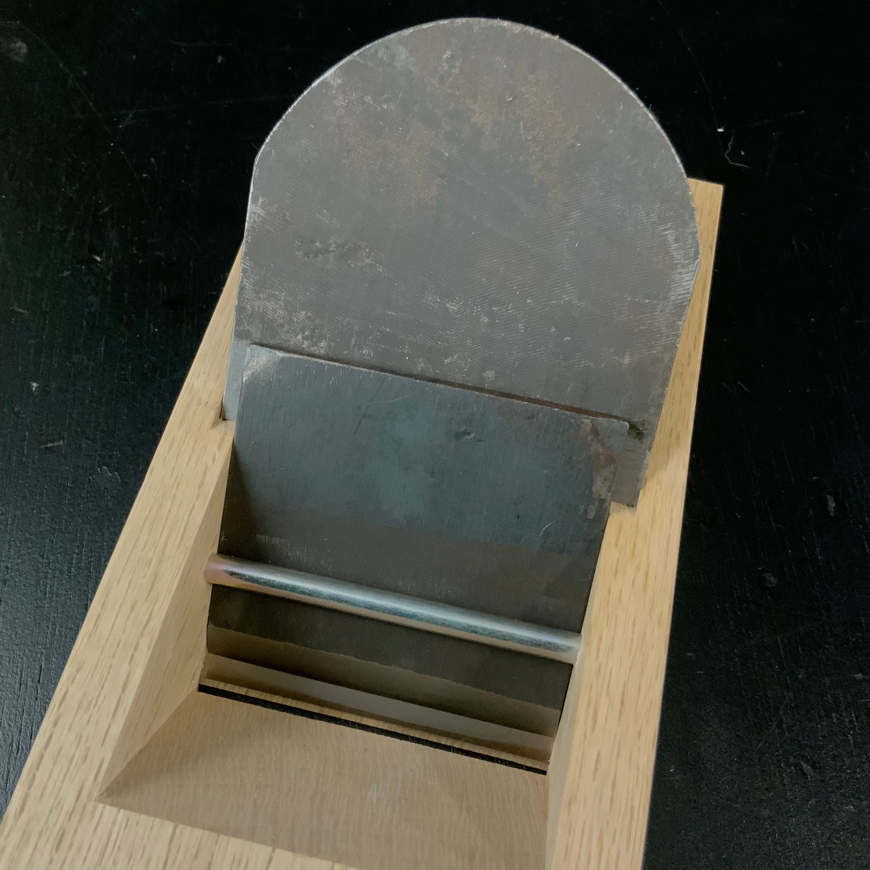 Old stock Smoothing Plane (Kanna) by Ishido Master 掘出し物 石堂輝秀作 仕上げ鉋 70mm(Made in 1979・昭和54年3月製作)