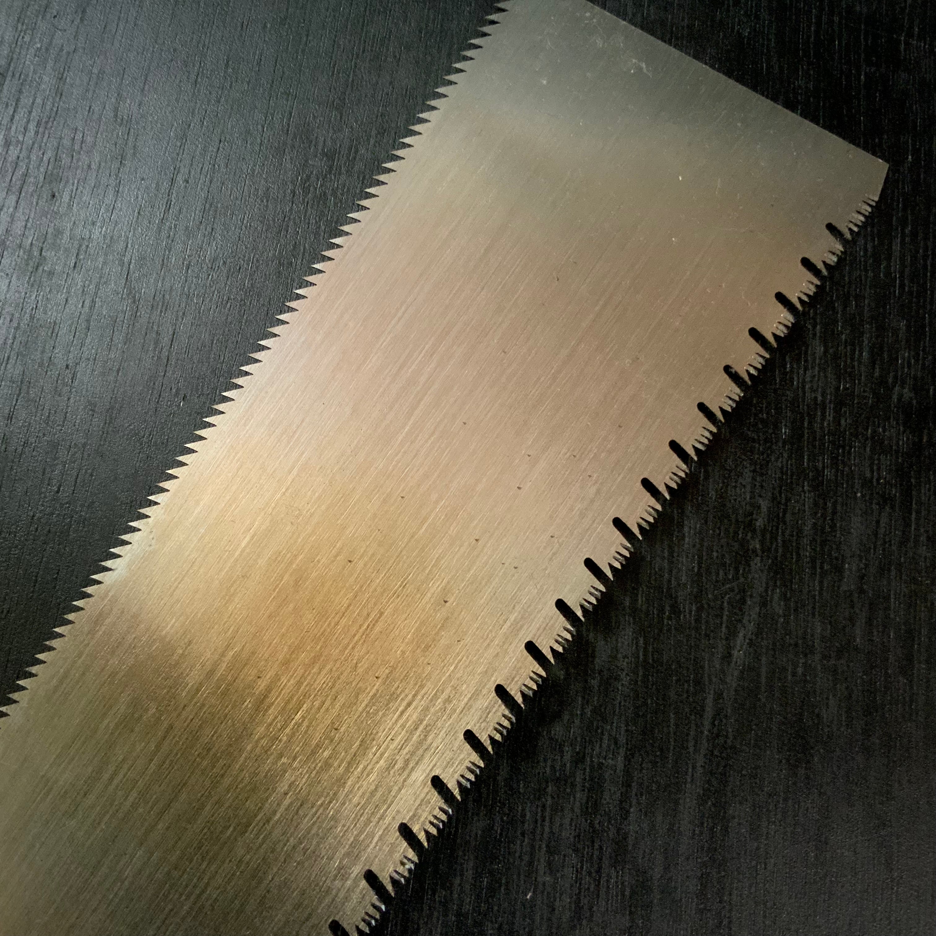 #125 Nagakatsu Double Edge Saw Rip cut 長勝鋸 両刃鋸 250mm