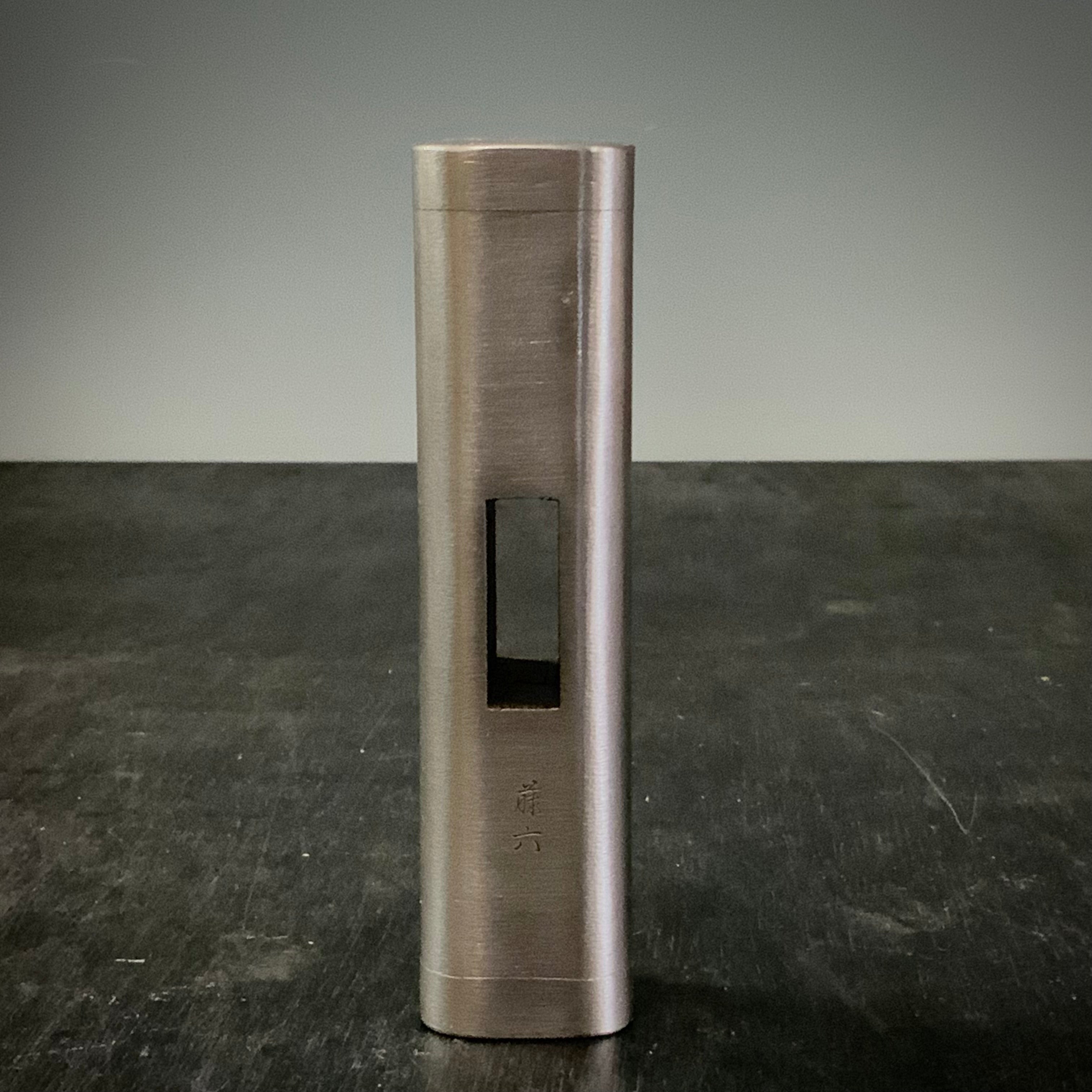 Touroku Silver finish Square Hammers(Gennon) by Hiroki‘s Apprentice 藤六 四角玄翁 燻仕上