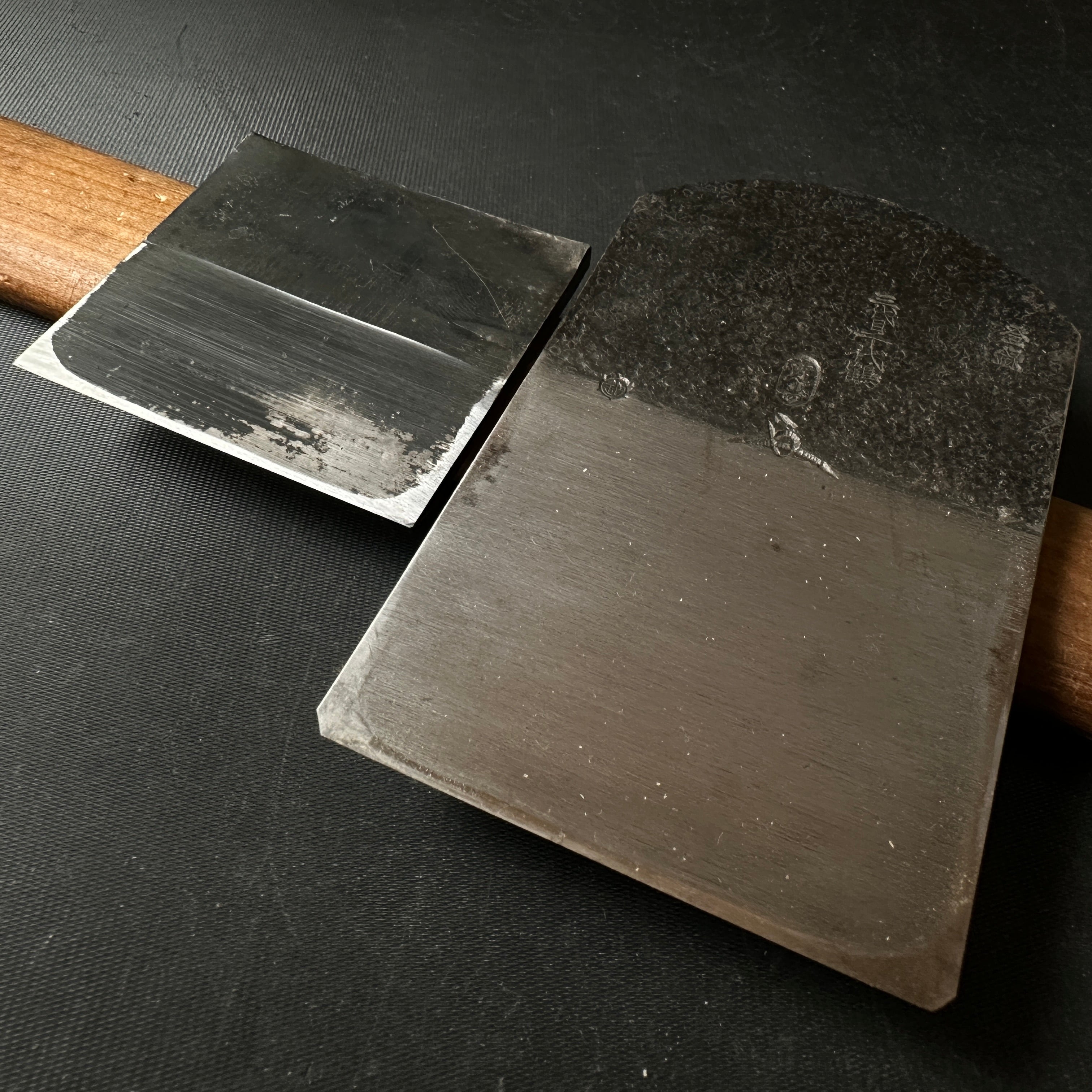 Old stock #2 Kanju Smoothing Plane by Chiyotsuru Nobukuni 掘出し物 三代目千代鶴作 寬寿 仕上げ鉋 70mm No.43461