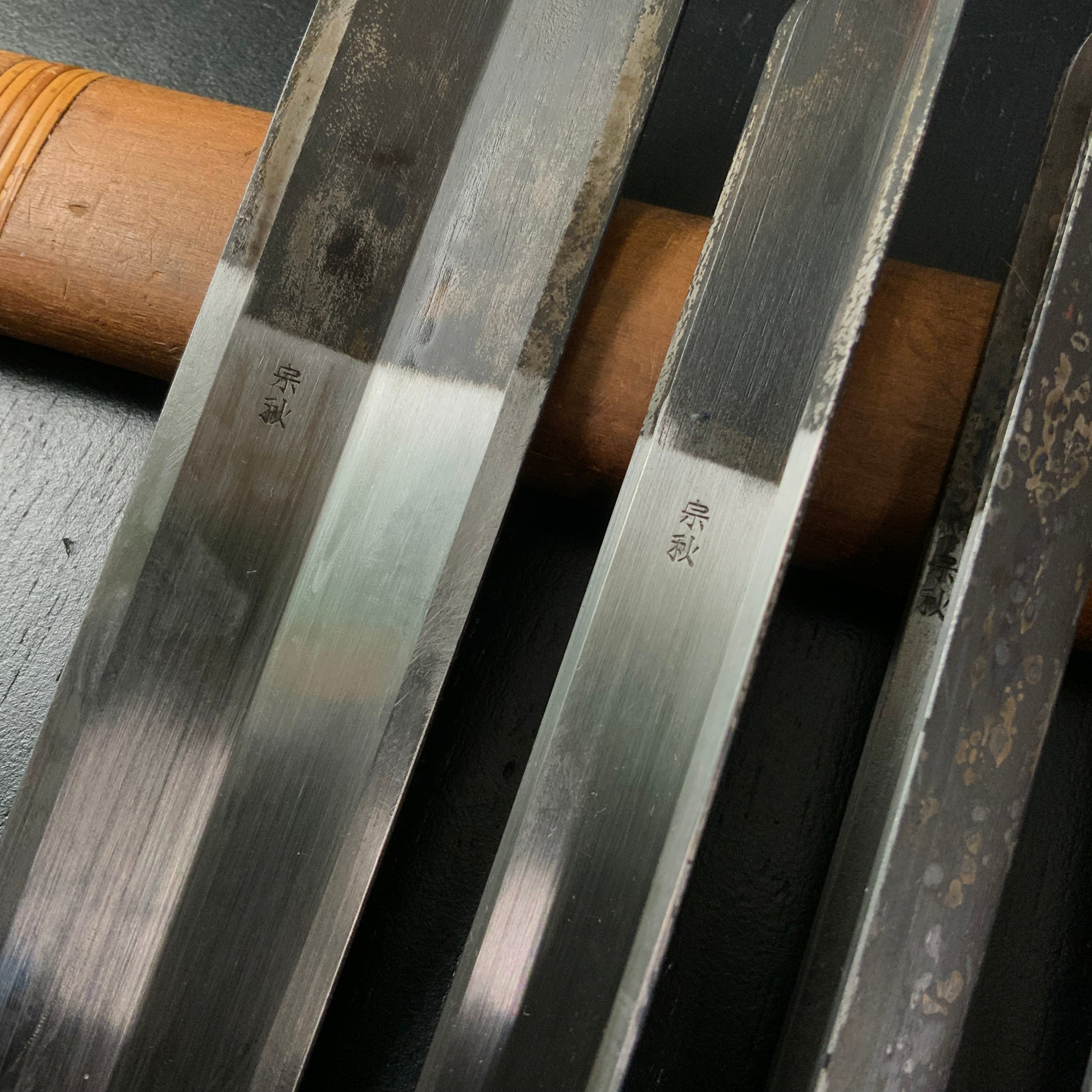 #2 八重樫 葉鉋 組子用 鉋刃 Ha Kanna Kumiko Kanna Plane Blades with white steel by Muneaki