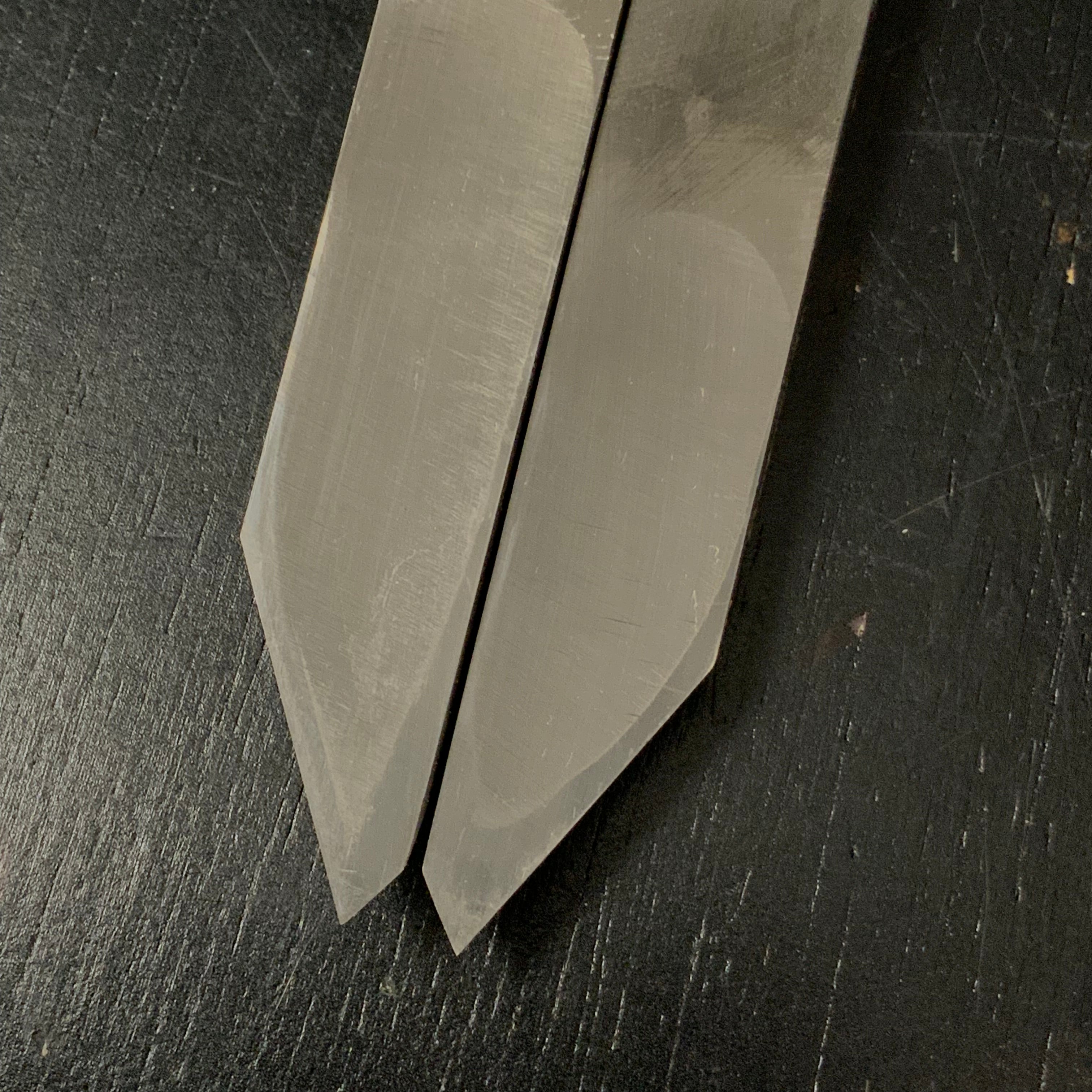 Old stock Kunikei Side Rabbet Planes Set with blue steel 掘出し物 国慶 合脇取鉋 左右 Aiwakitori kanna