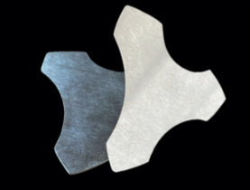 Woodworking Scraper by Bessho Jiro Delta Type 0.8mm thick / 別所二郎作 木工用スクレーパー デルタR型 0.8mm厚