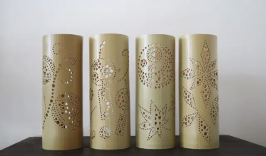 スターエム 竹あかり四季(竹用ドリル3本+図柄セット) No.601S Bamboo Lantern Seasons (3 Bamboo Drills + Pattern Set)