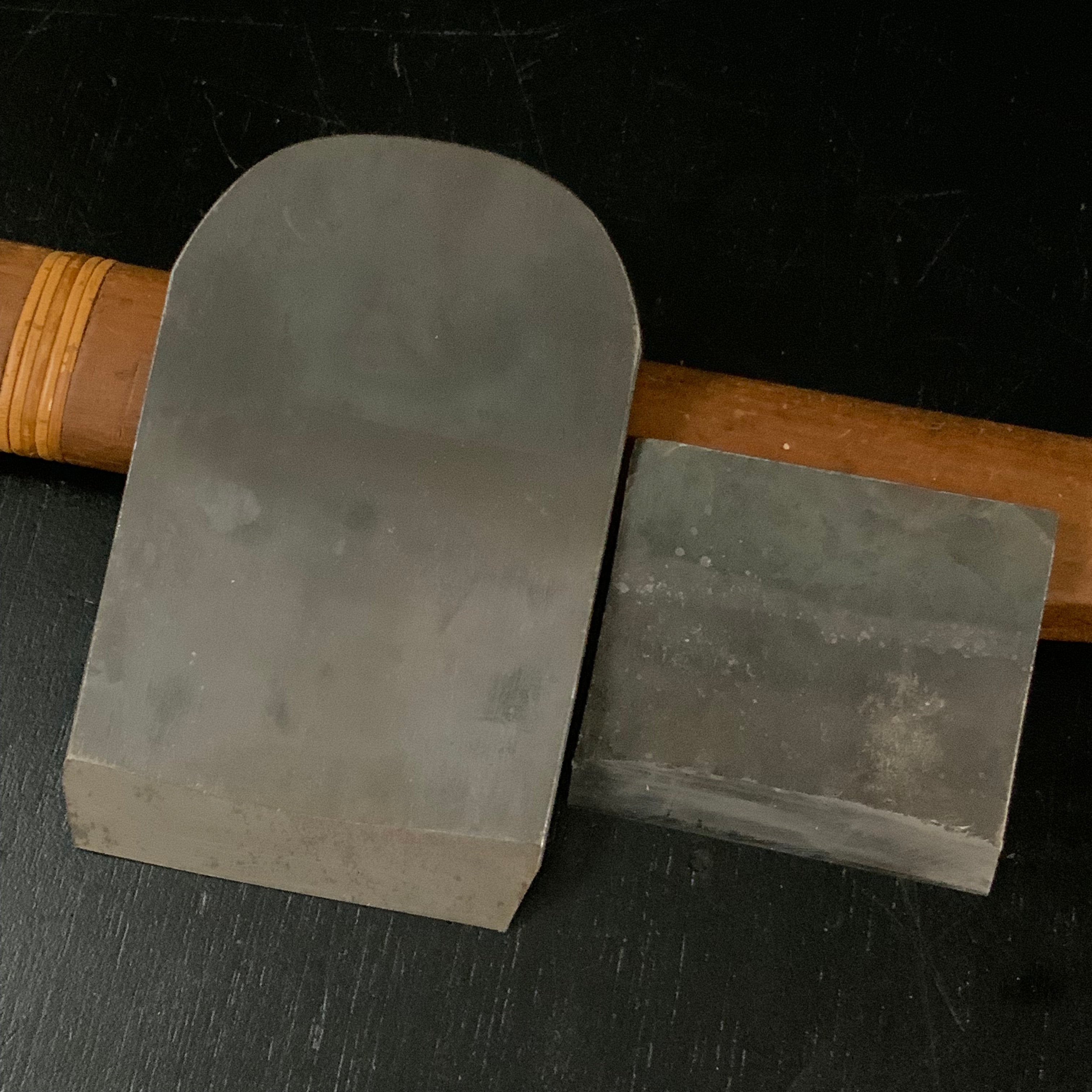 Old stock Chiyonobu Smoothing Plane (Kanna) by unknown 掘出し物 千代信 作者不明 仕上げ鉋 70mm