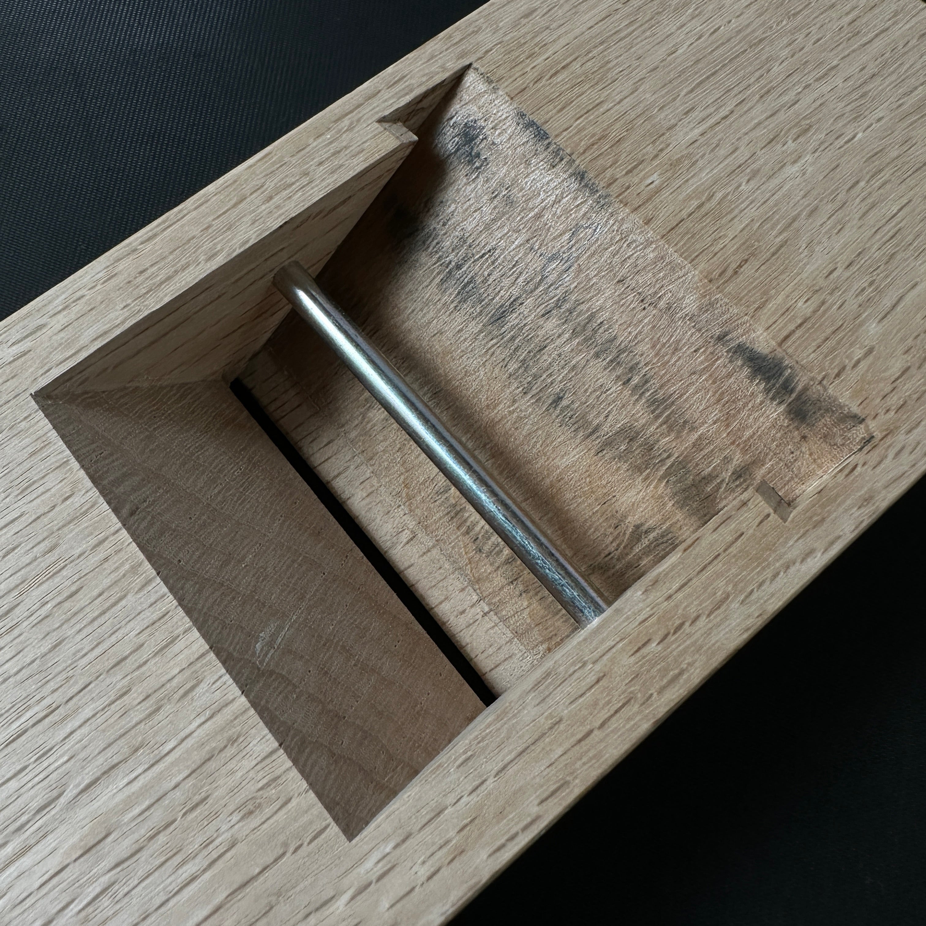 Old stock Tanhou Smoothing Plane(Kanna) by Usuikengo 掘出し物 碓氷健吾作 端峰 (問屋銘) 仕上げ鉋 70mm