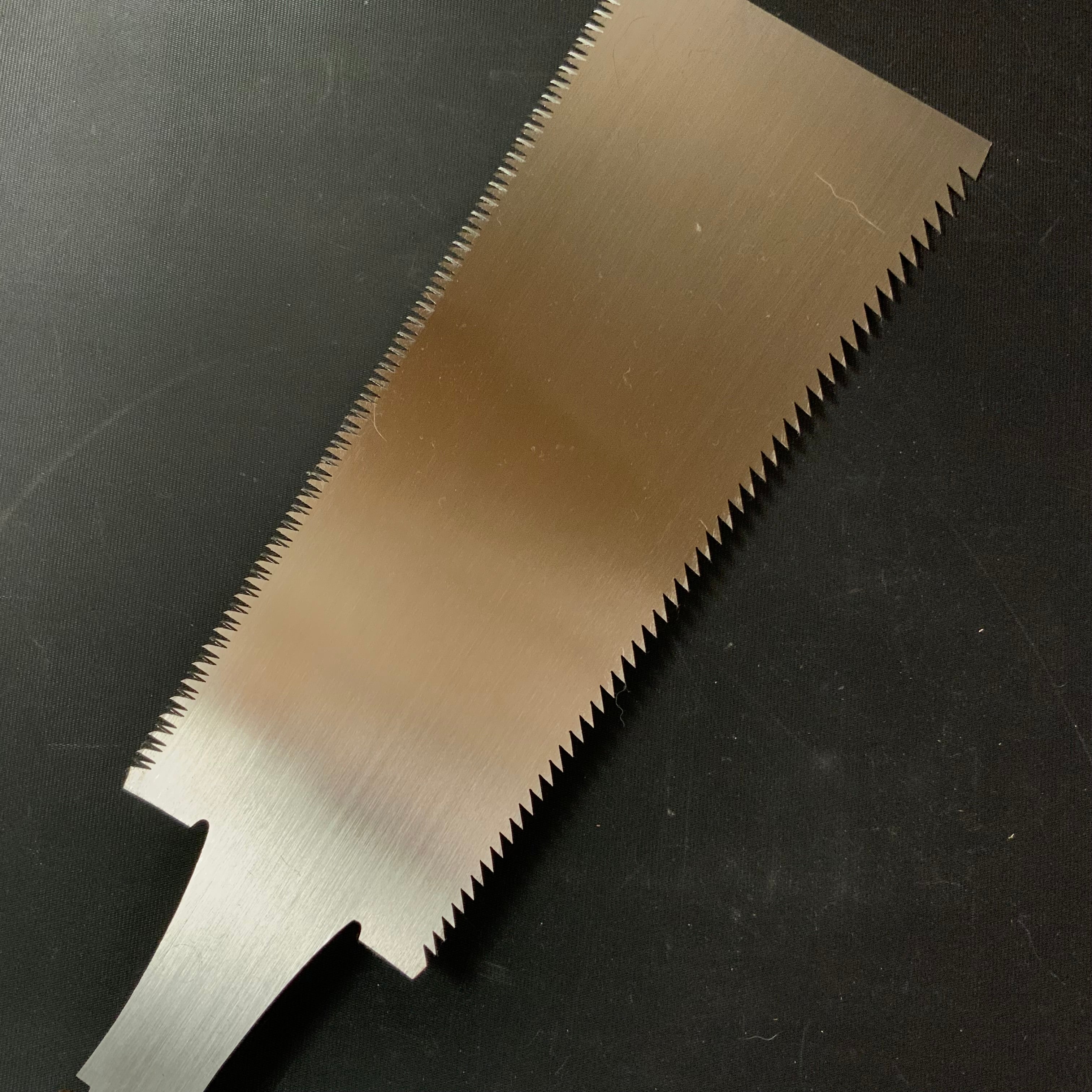 #R45 Ready to use! Old stock Double Edge Saw with Eddy Type Handles set by Kurashige 直ぐ使い 倉重栄助 目立 渦巻き柄 両刃鋸 255mm