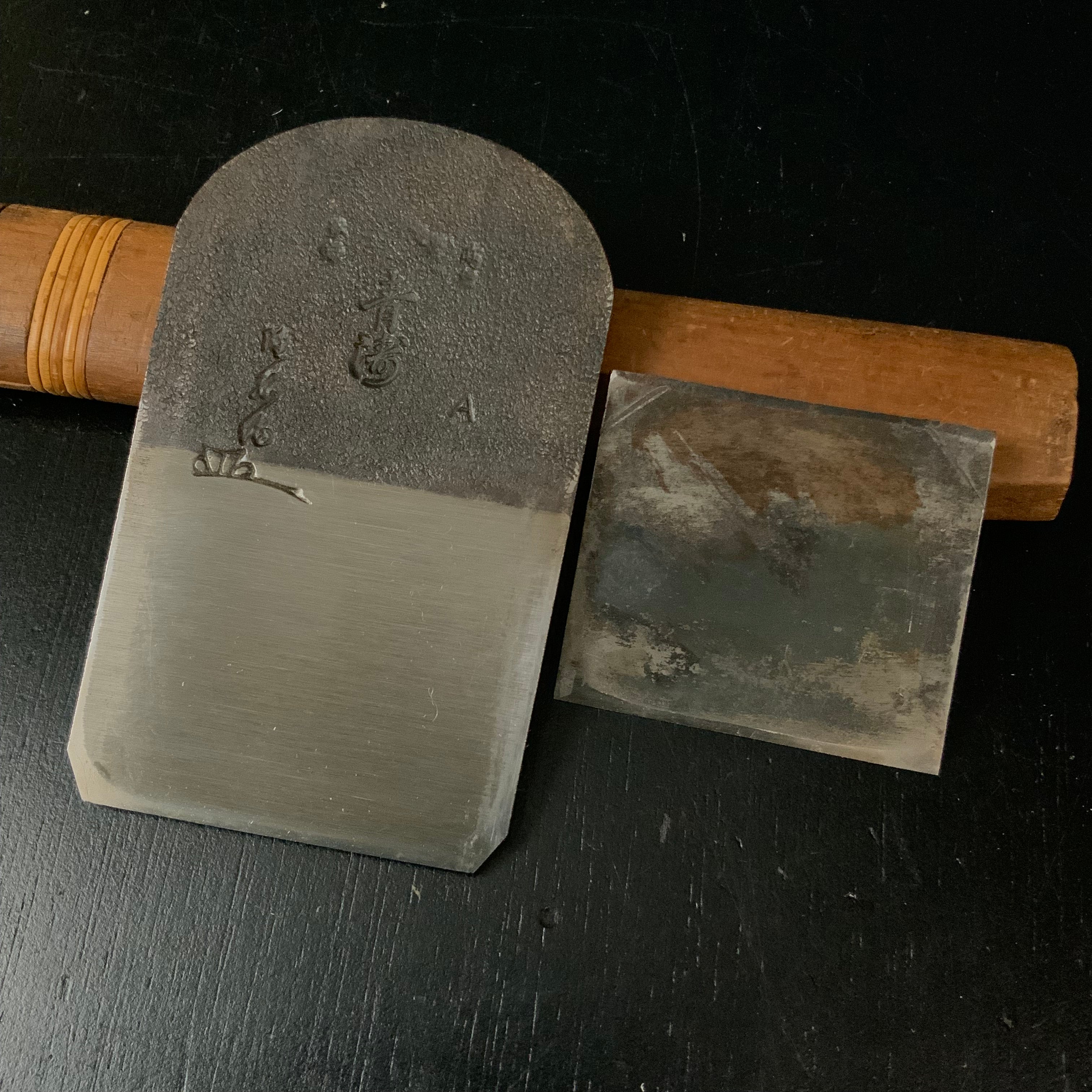 Aonami Smoothing Plane (Kanna) by unknown 作者不明 青濤 仕上げ鉋 70mm