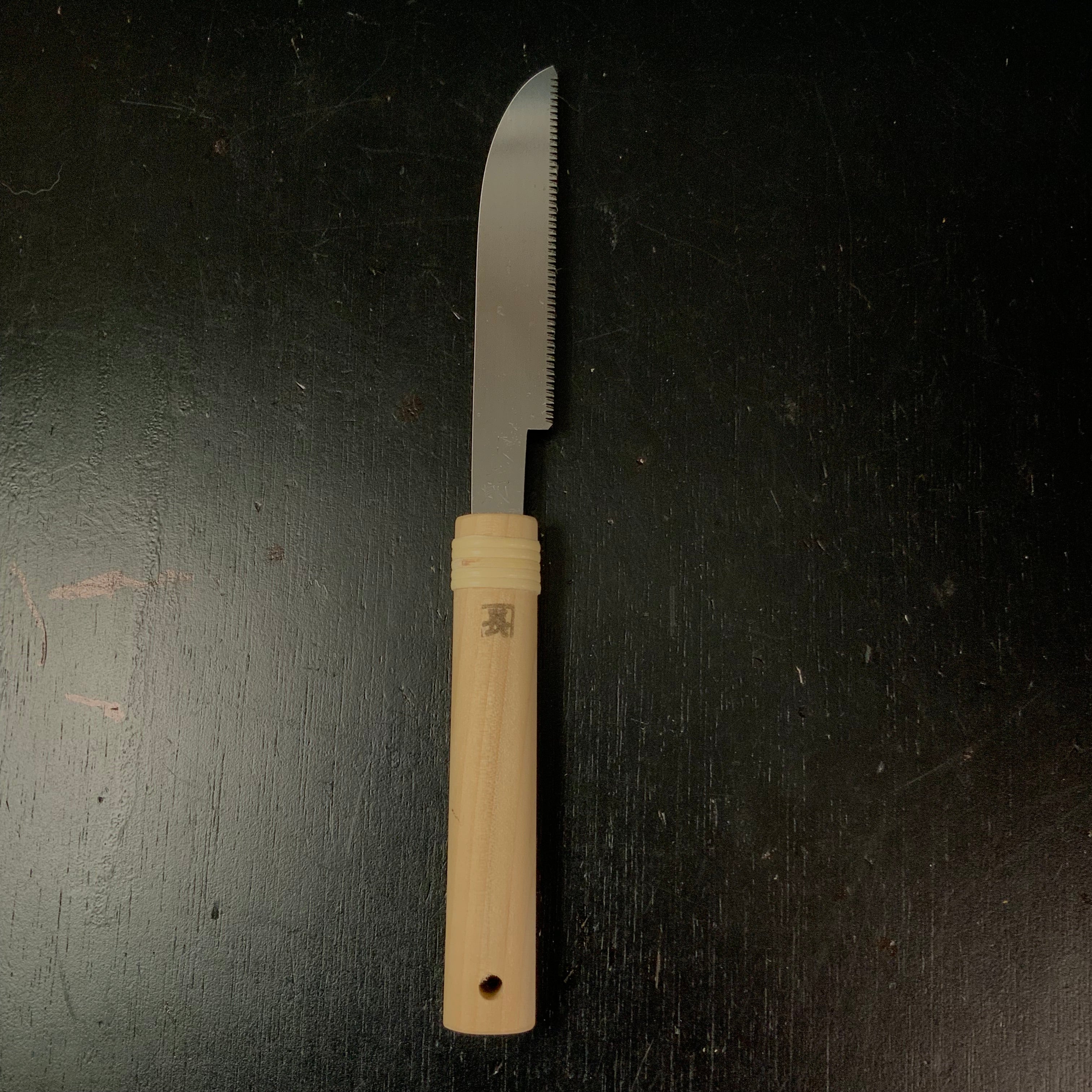 Ready to use Chojiro Violin Saw Single Edge cross cut 長二郎 目立て済み バイオリン鋸 横挽 105mm