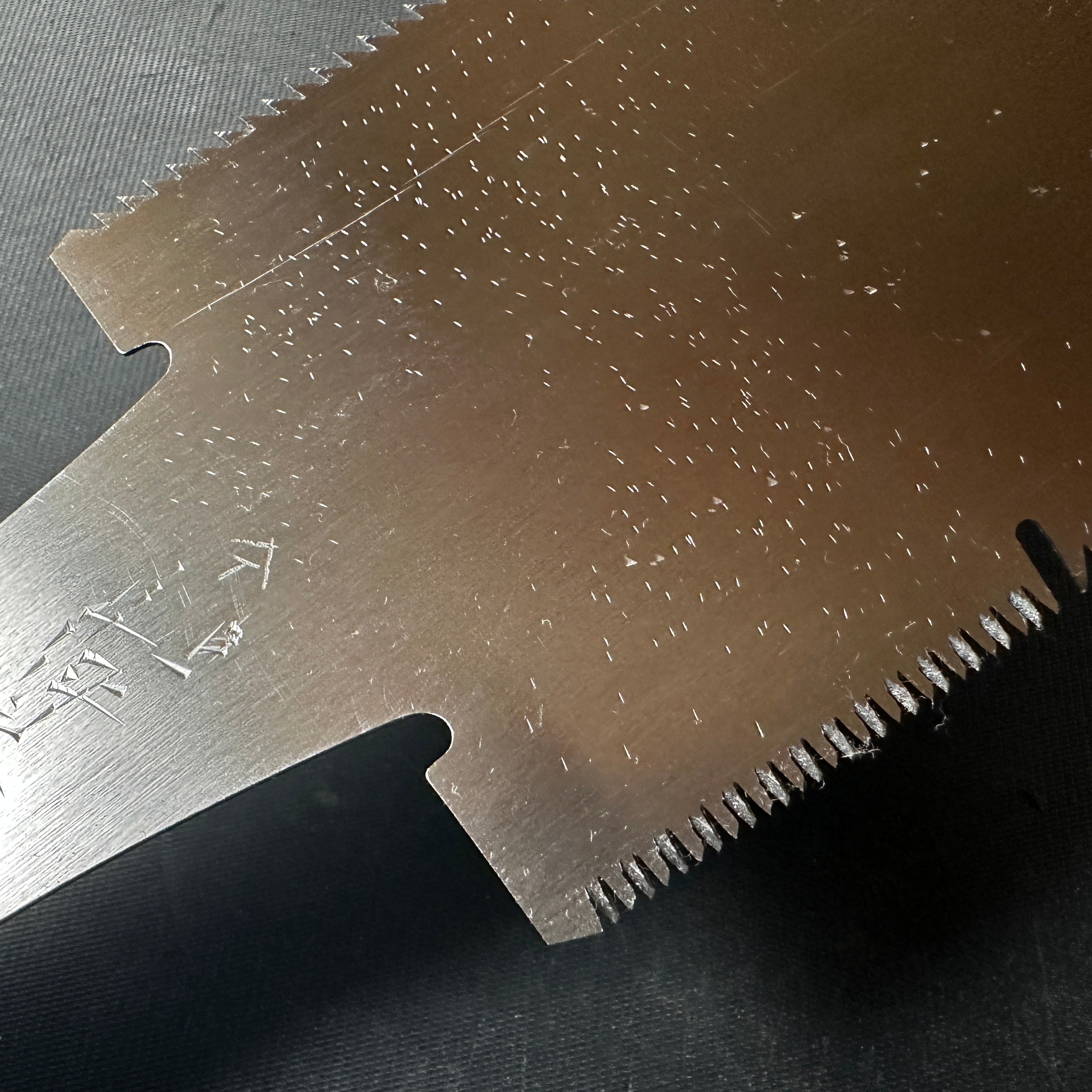 #63 Nagakatsu Double Edge (Ryoba) Saw with Eddy Type Handles For Hard Wood 長勝鋸 両刃鋸 渦巻き柄 広葉材用 250mm