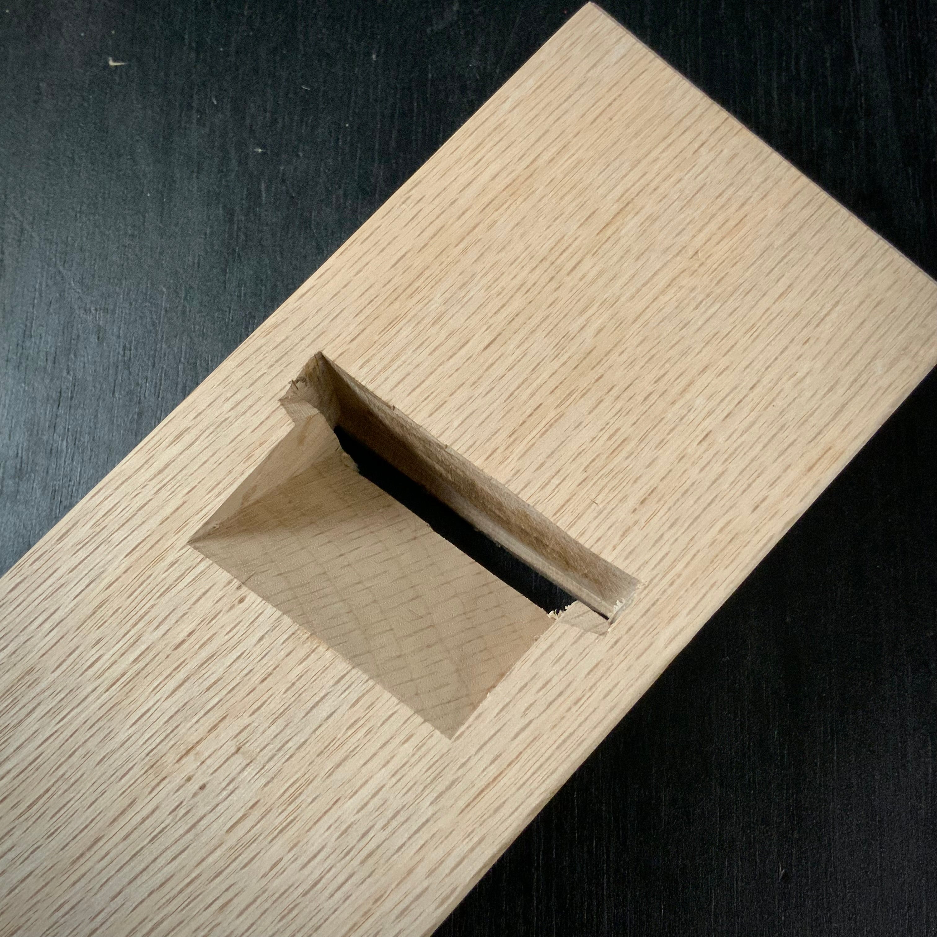 Teruhide eleventh generation Teruhide Standing Plane (Dainaoshi Kanna) 輝秀 十一代目 石堂秀雄作 台直鉋 段付