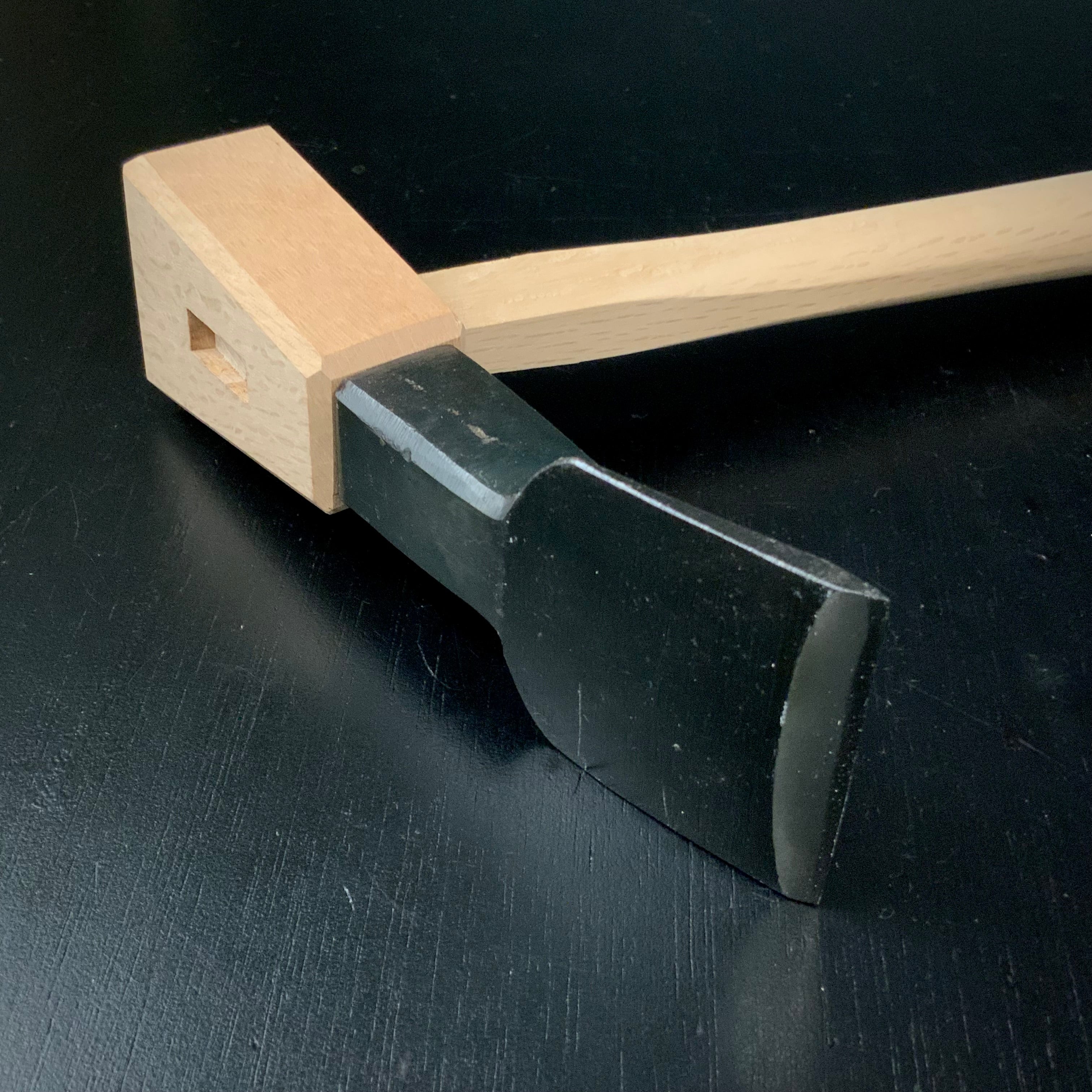 Old stock Japanese Carpenter's Adze Small Chouna 掘出し物 手斧 60mm