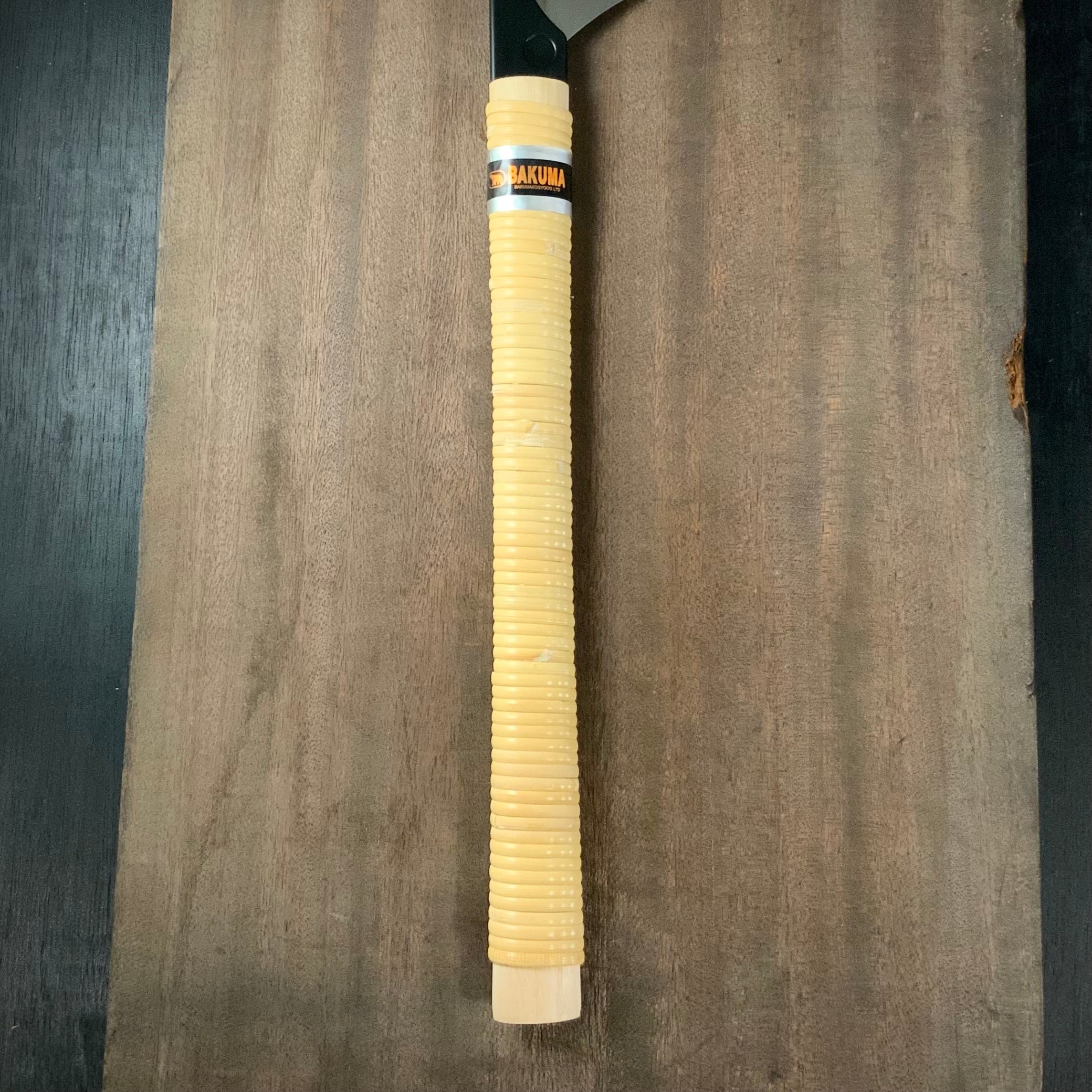 Old stock Bakuma Single Edge Hand Saw Japanese Hand-Saw Cross Cut 掘出し物 バクマソー265 横挽き