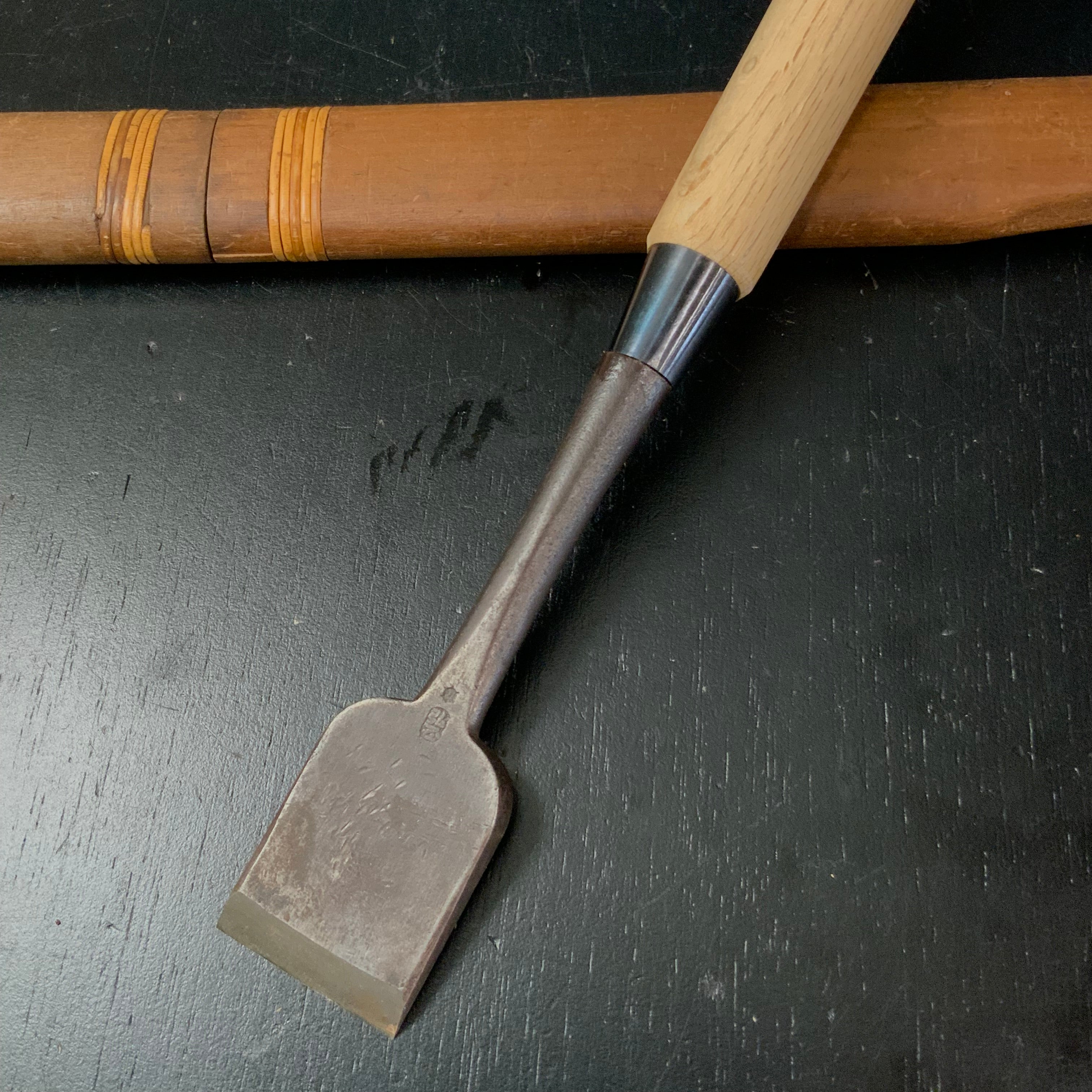 Used Hiromasa Paring chisels by Hasegawa Fujisaku 中古品 長谷川藤作氏 弘正 薄鑿 36mm usunomi