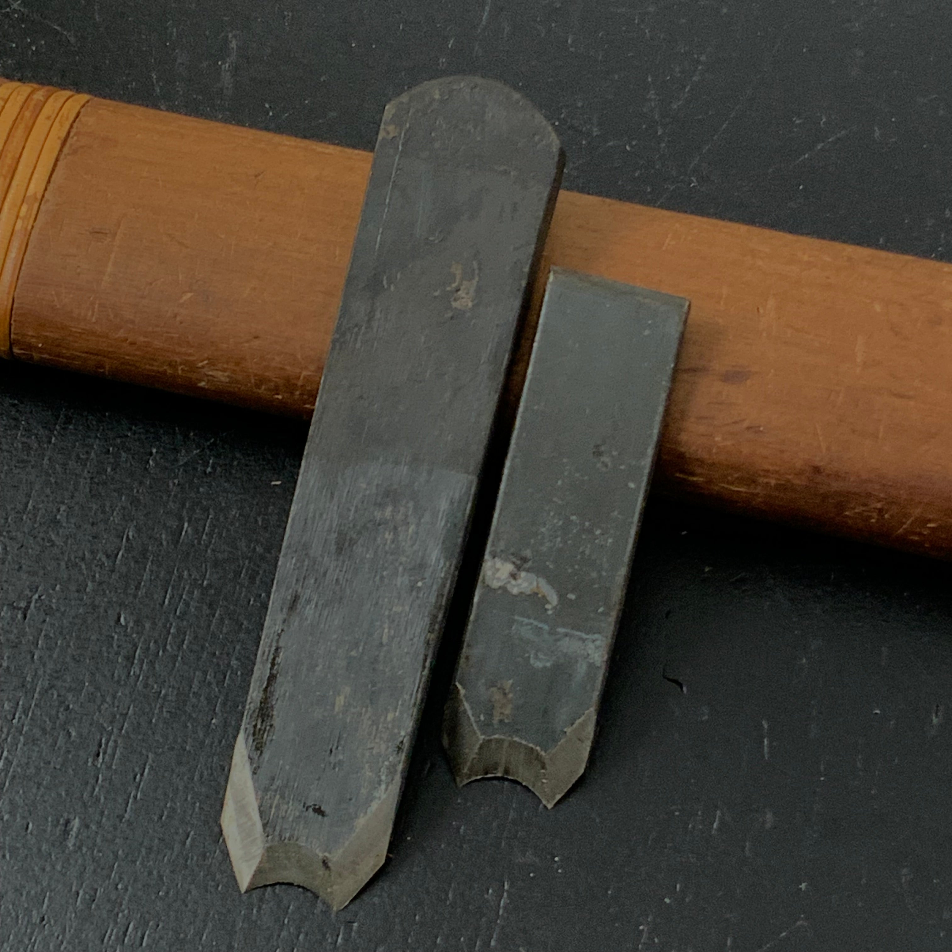 Old stock Traditional Chamfer Plane Ginnanmen 掘出し物 面取鉋 銀杏面