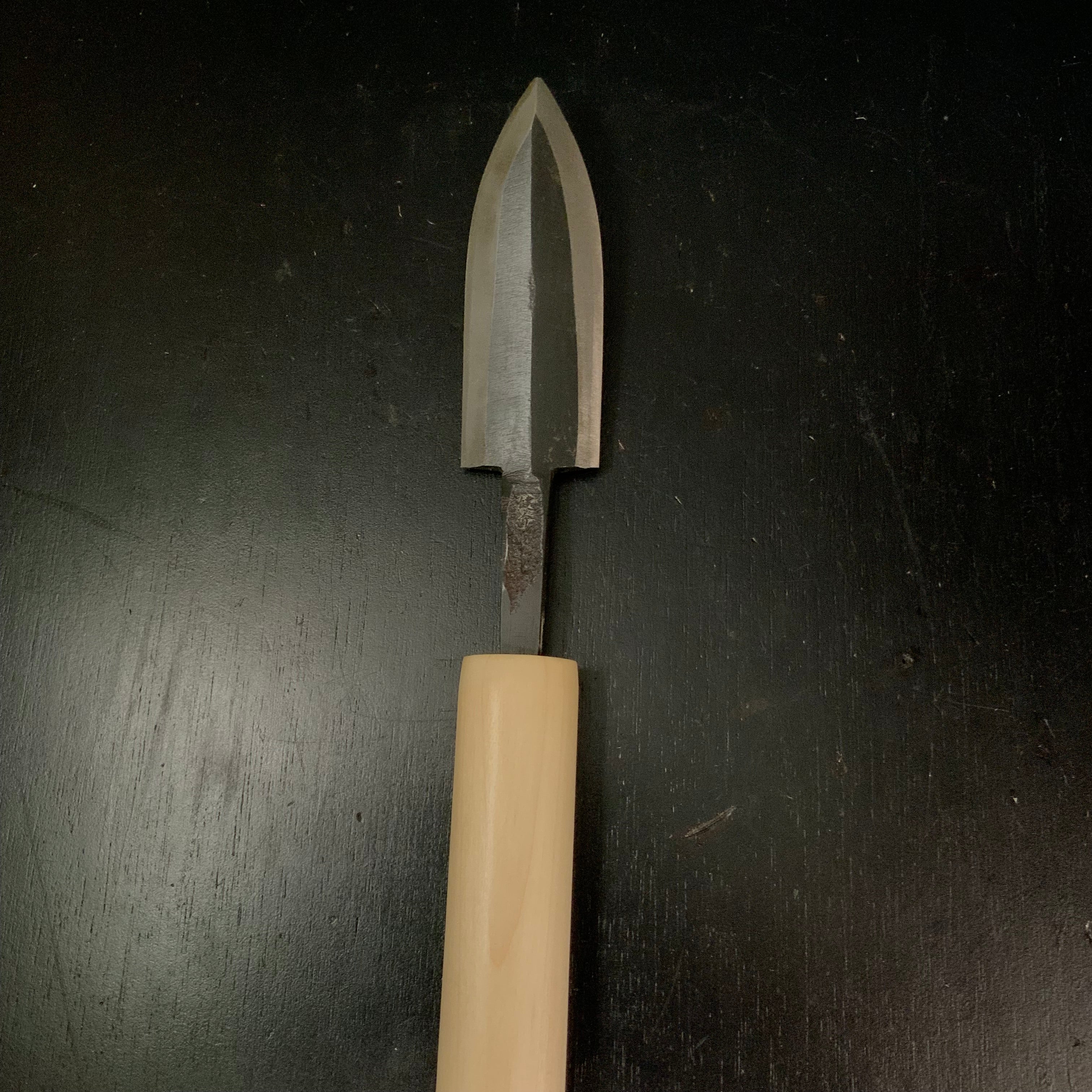 Yari Kanna by Seisuke Mizuno with Blue steel 水野清介作 槍鉋 青紙鋼 125mm