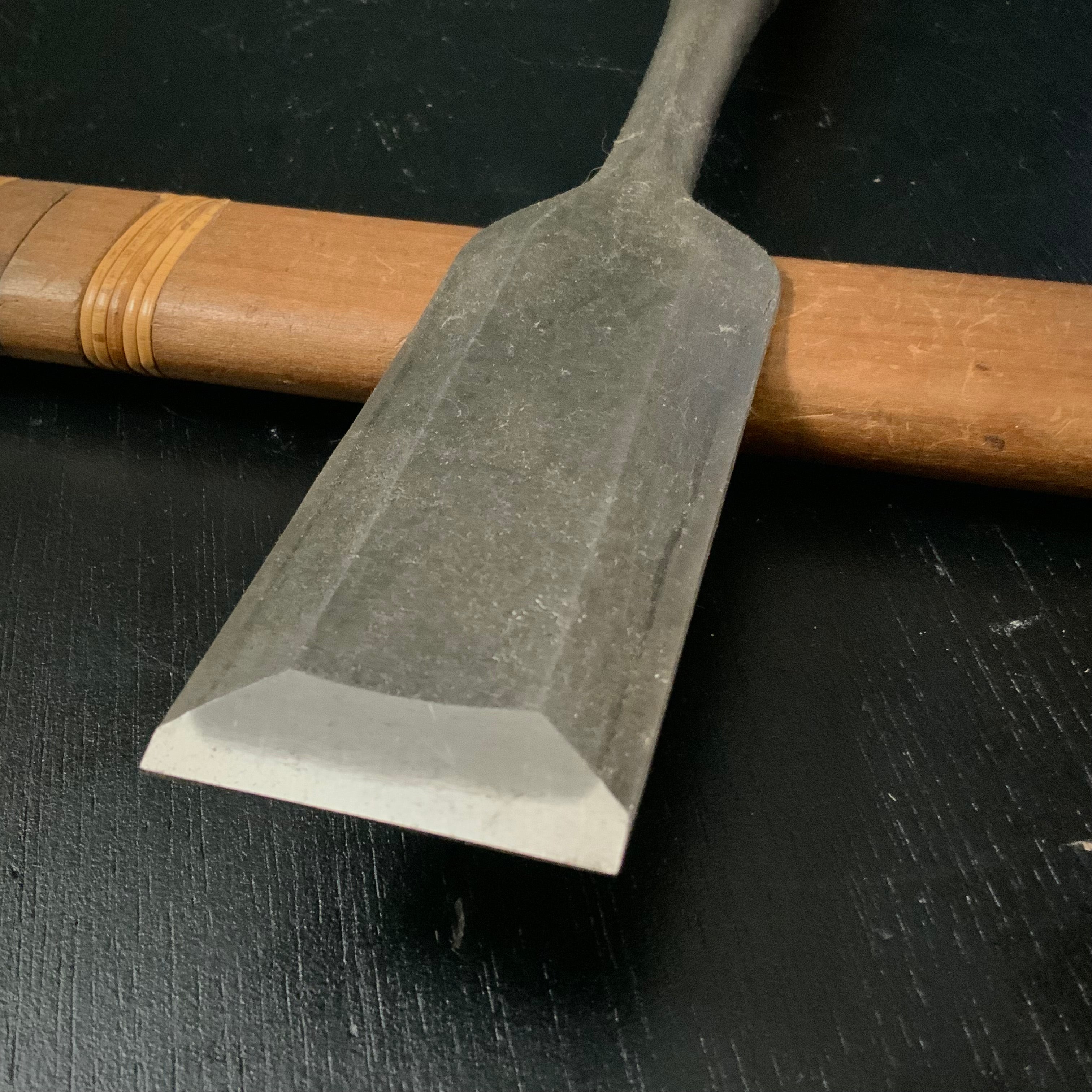 Old stock TakaraRyujin Paring chisels (Usunomi) by Muramatsu Shigezo 村松重蔵作 宝龍神 薄鑿 42mm